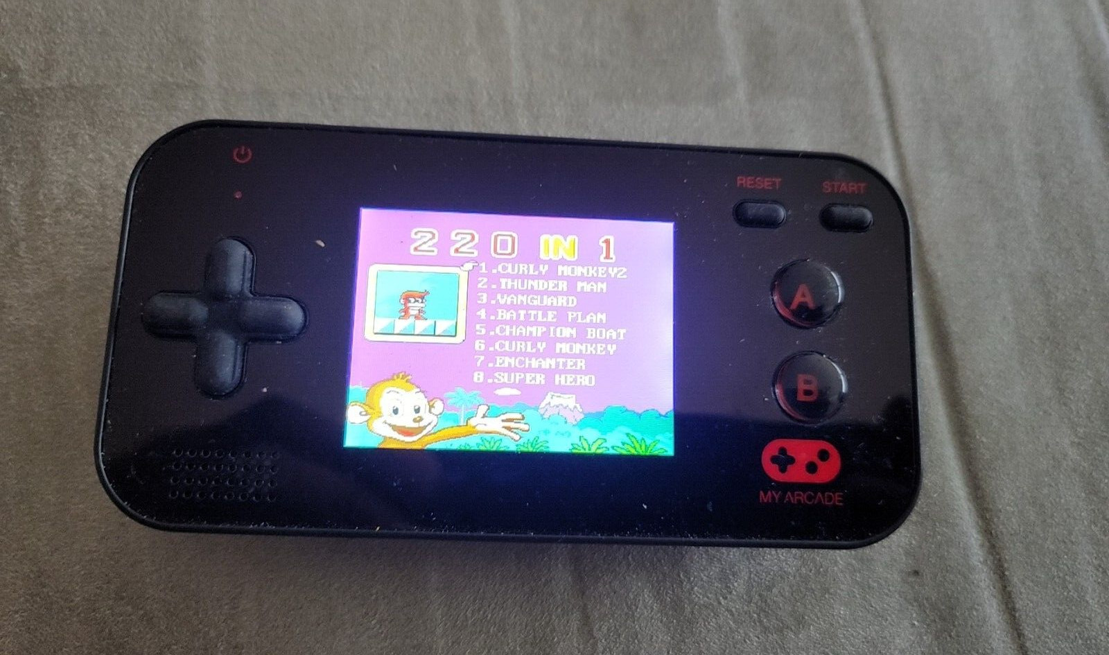 My Arcade Gamer V Portable Gaming System w/ 220 Built-in Games