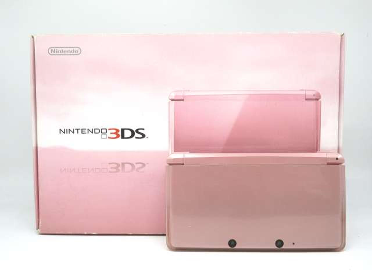 Nintendo 3DS Misty Pink CTR-001 Console Boxed Tested Japan