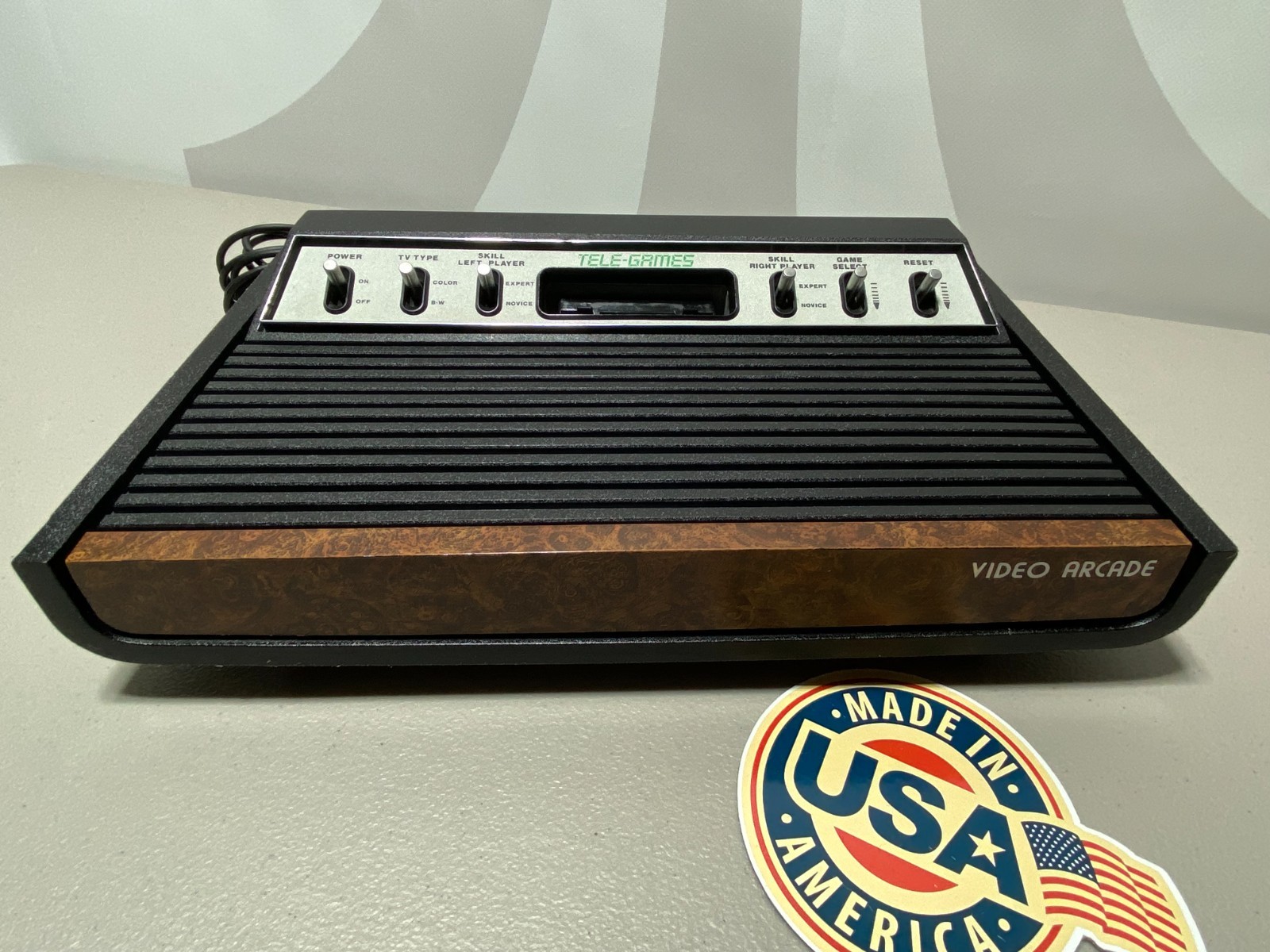 Atari CX2600 Sears Video Arcade ‘Heavy Sixer’ Console Sunnyvale *RARE!!*