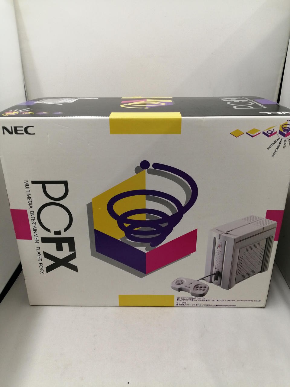 NEC PC-FX 2D Console with Anime-Style Video and Girl Games Used