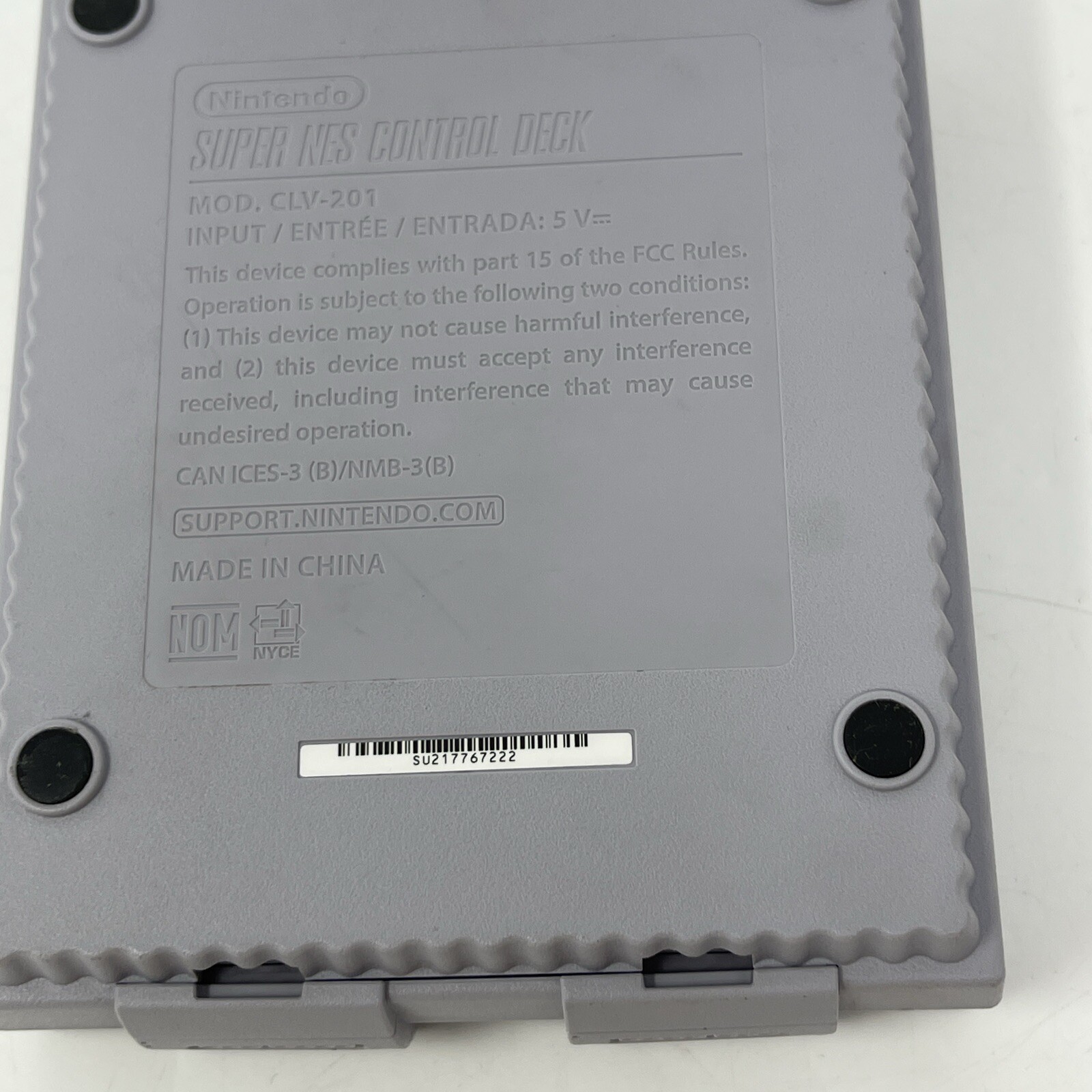 Super Nintendo Mini Classic Edition SNES CLV-201 Authentic Tested – Console Only