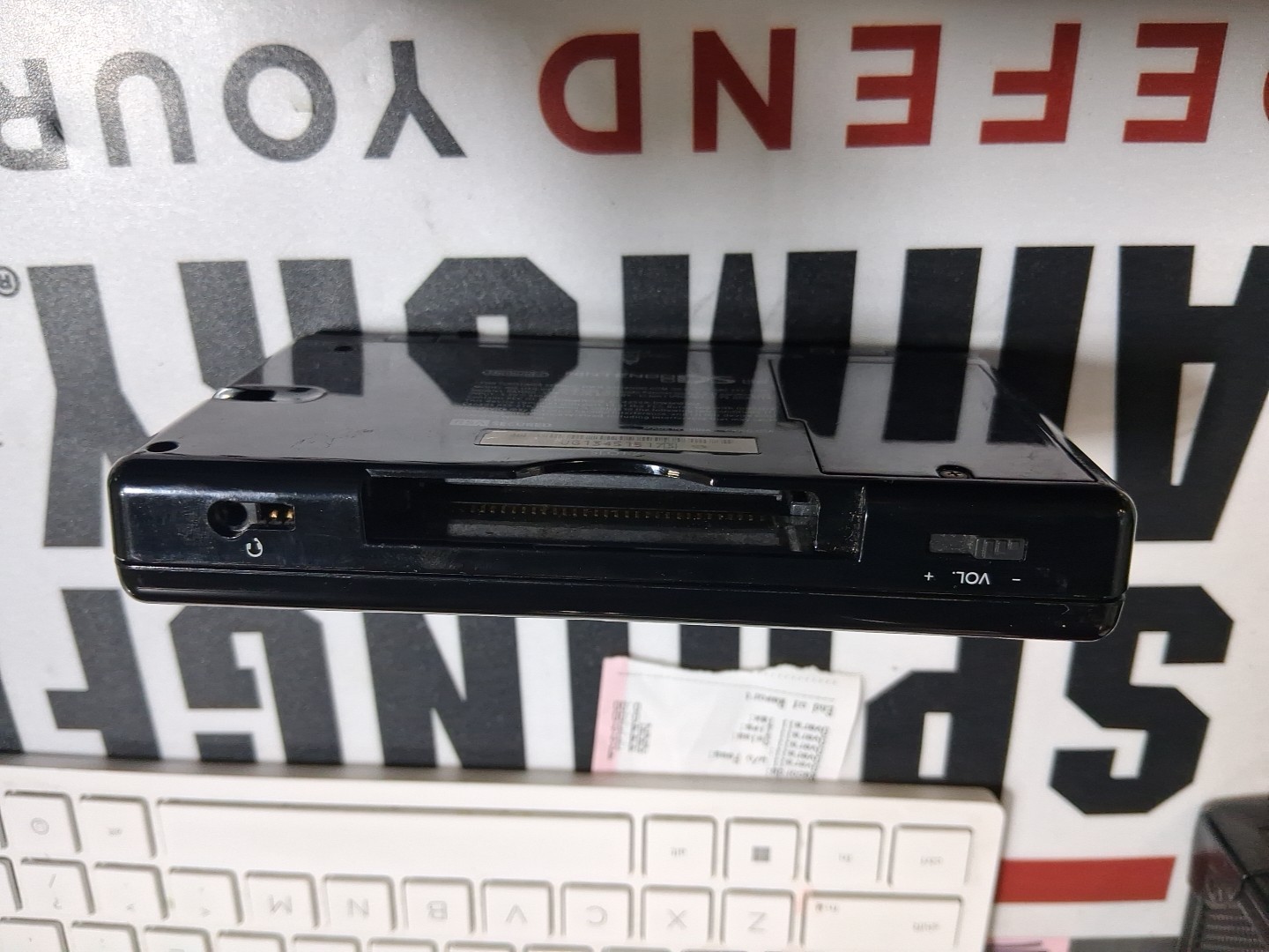 Nintendo DSi Lite Edition Black Handheld Tested + 5 Games Car Charger and Case