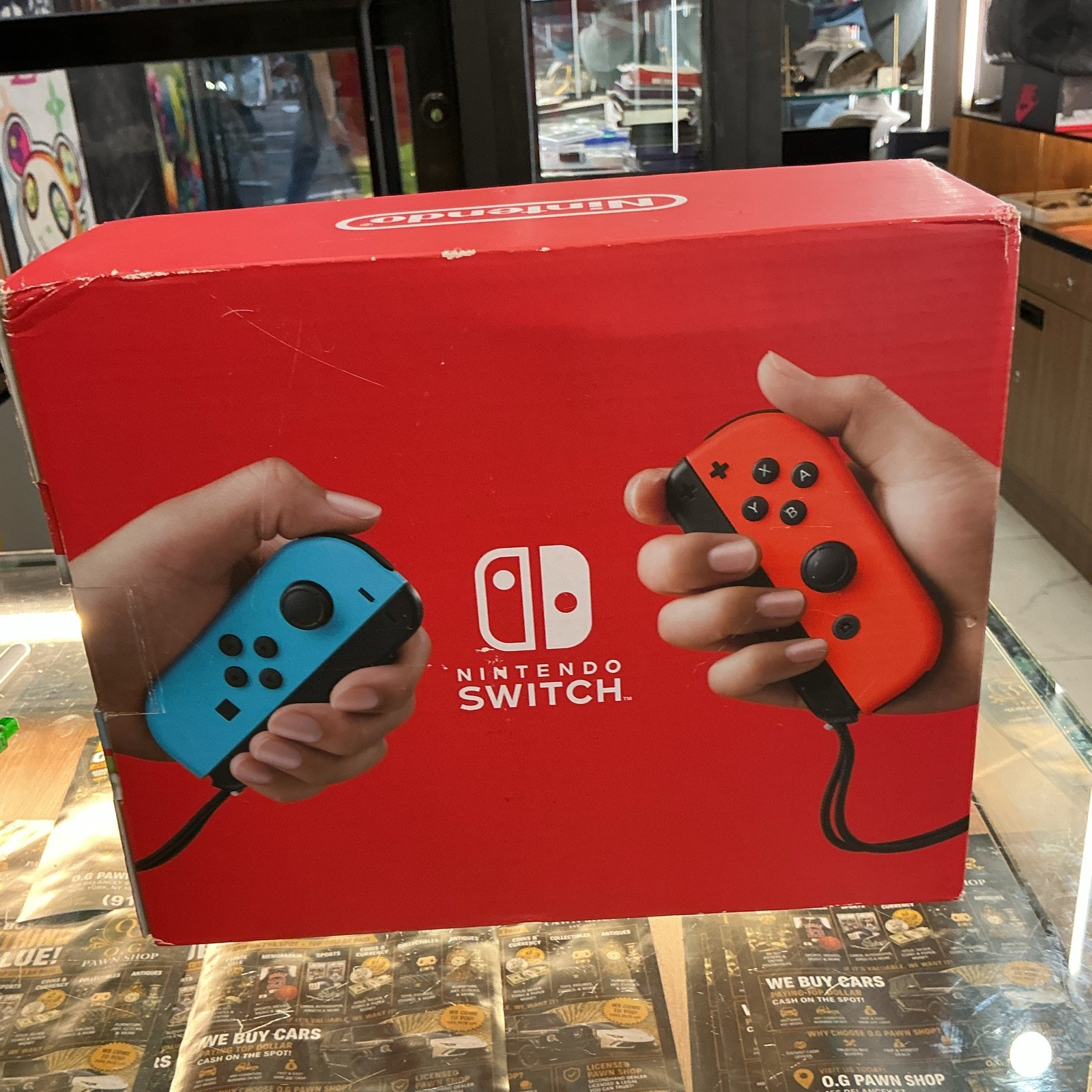 Nintendo Switch Console 32GB Motion Control Neon Red/Blue Joy-Con Dock