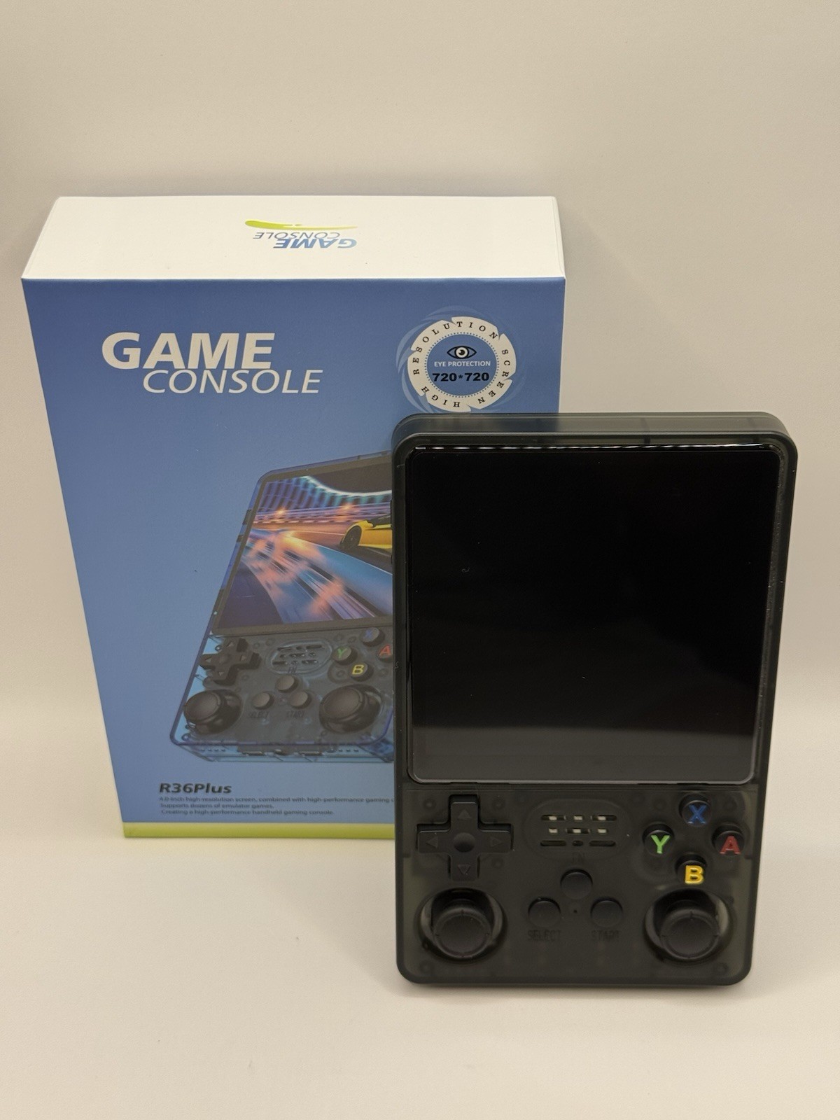 R36S PLUS 2025 (Air) 4 inch Screen Handheld Console 15k games