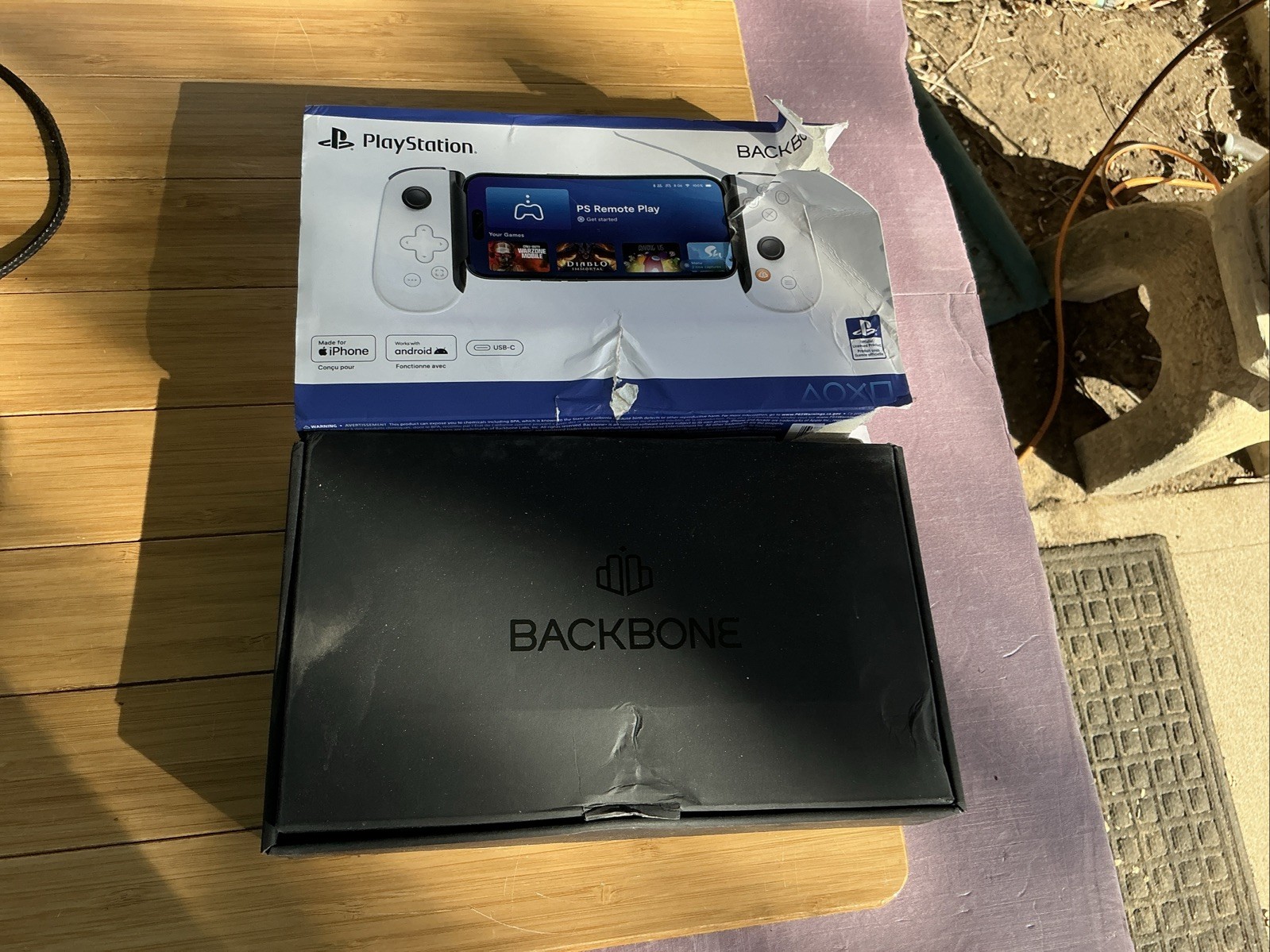 Backbone One – PlayStation Edition (USB-C) – Mobile Gaming Controller for iPhone