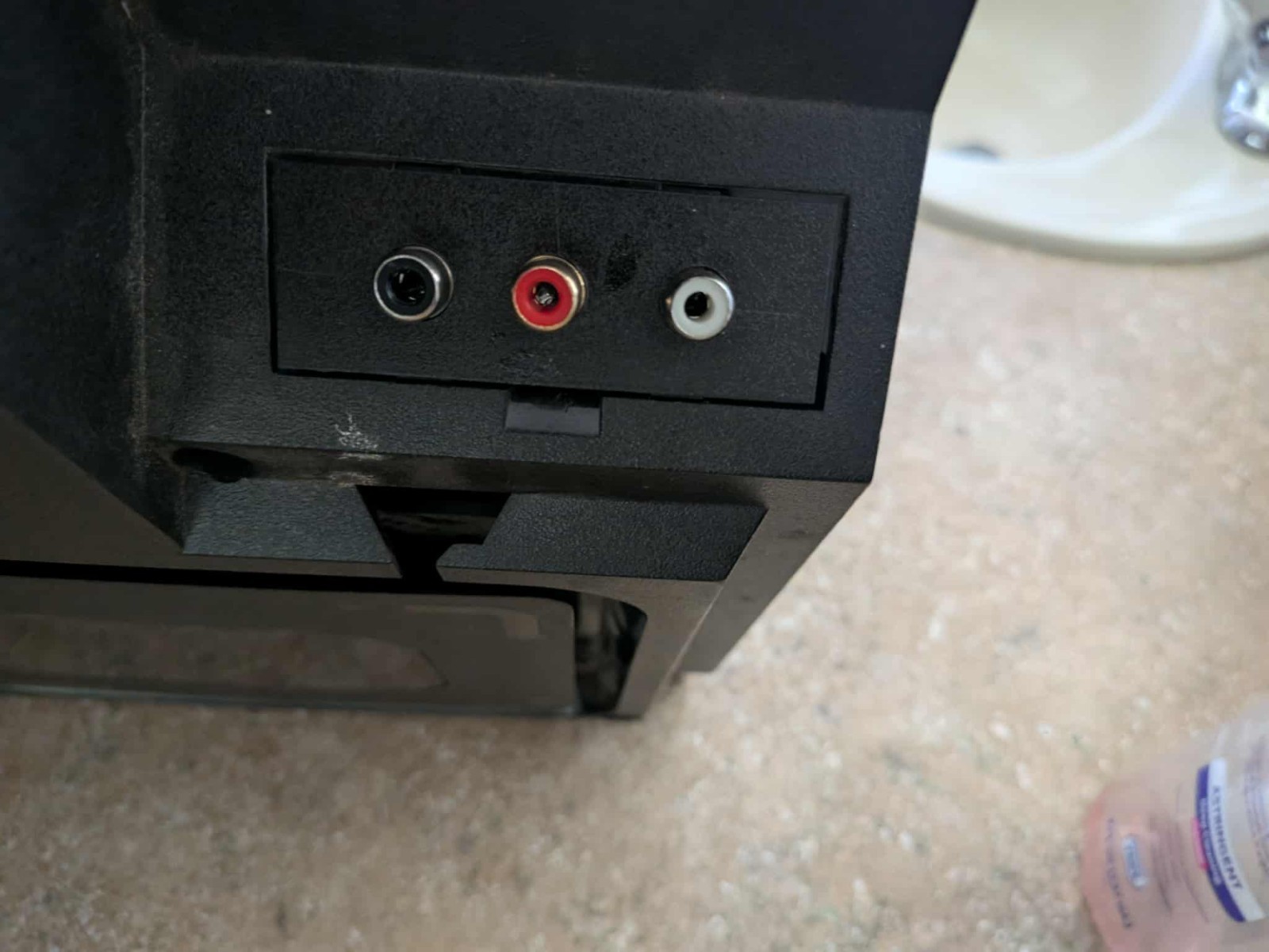 Atari 5200 4-Port Console modded for RCA and power.