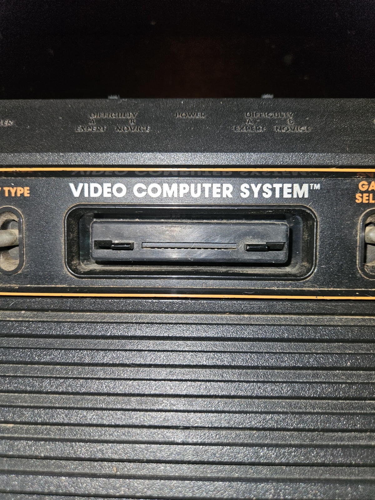 Atari 2600 (CX-2600 A) Console Wood Grain 4 Switch Untested Vintage Game System