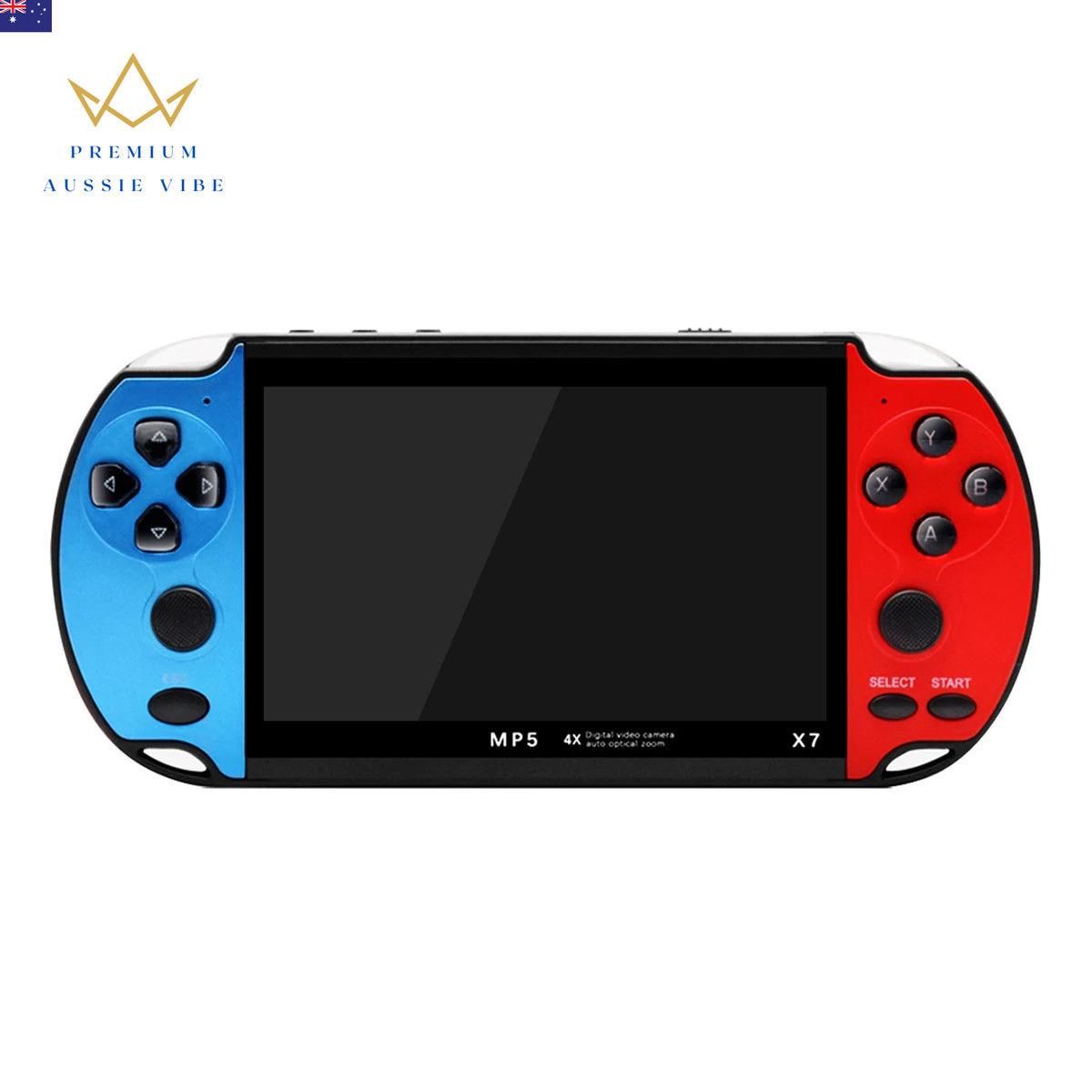 X7 4.3Inch Handheld Game Console IPS Screen Video Game Player HD Game Console Bu