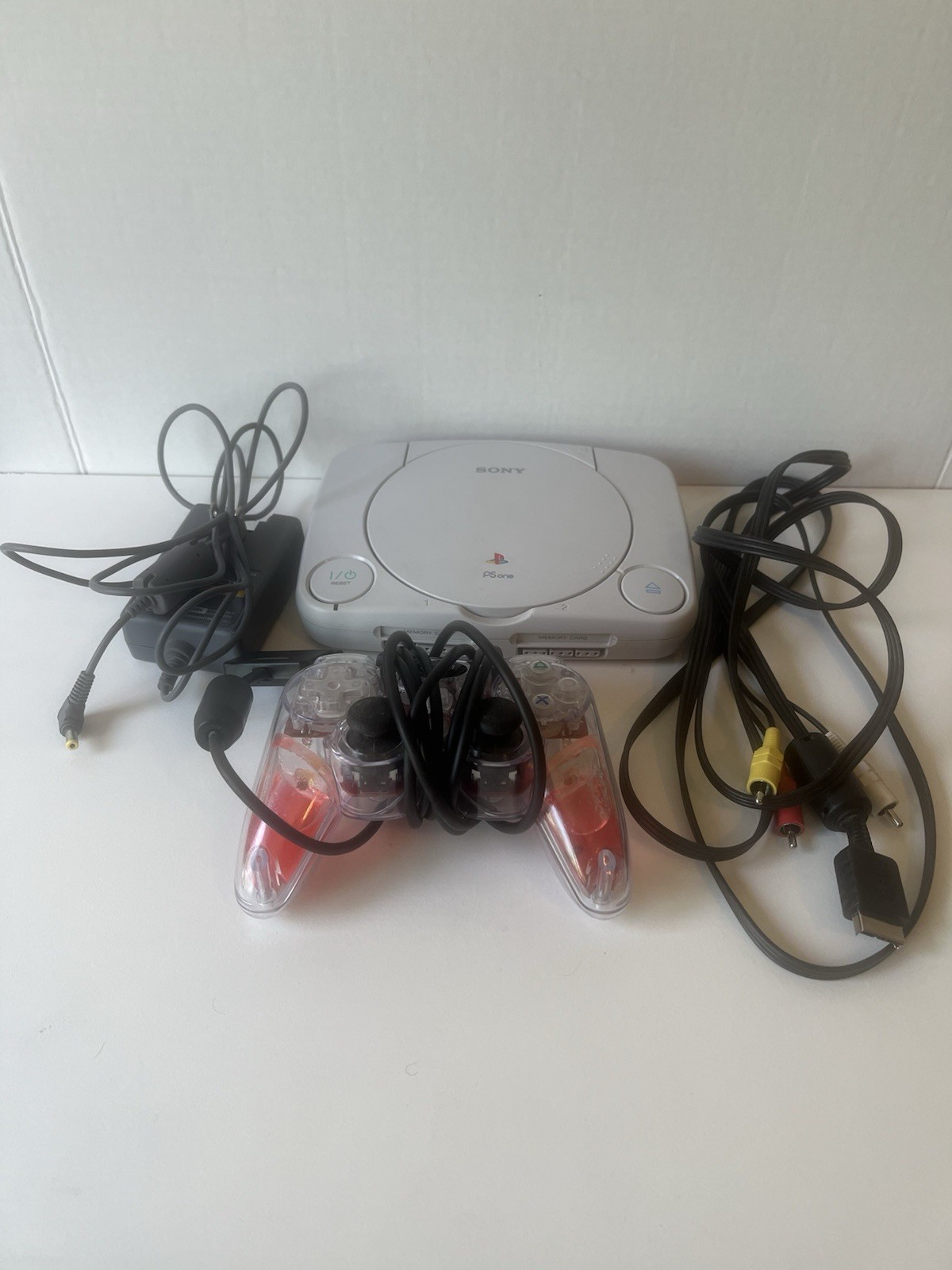 Sony Playstation PSOne Console SCPH-101 Complete Tested & Working