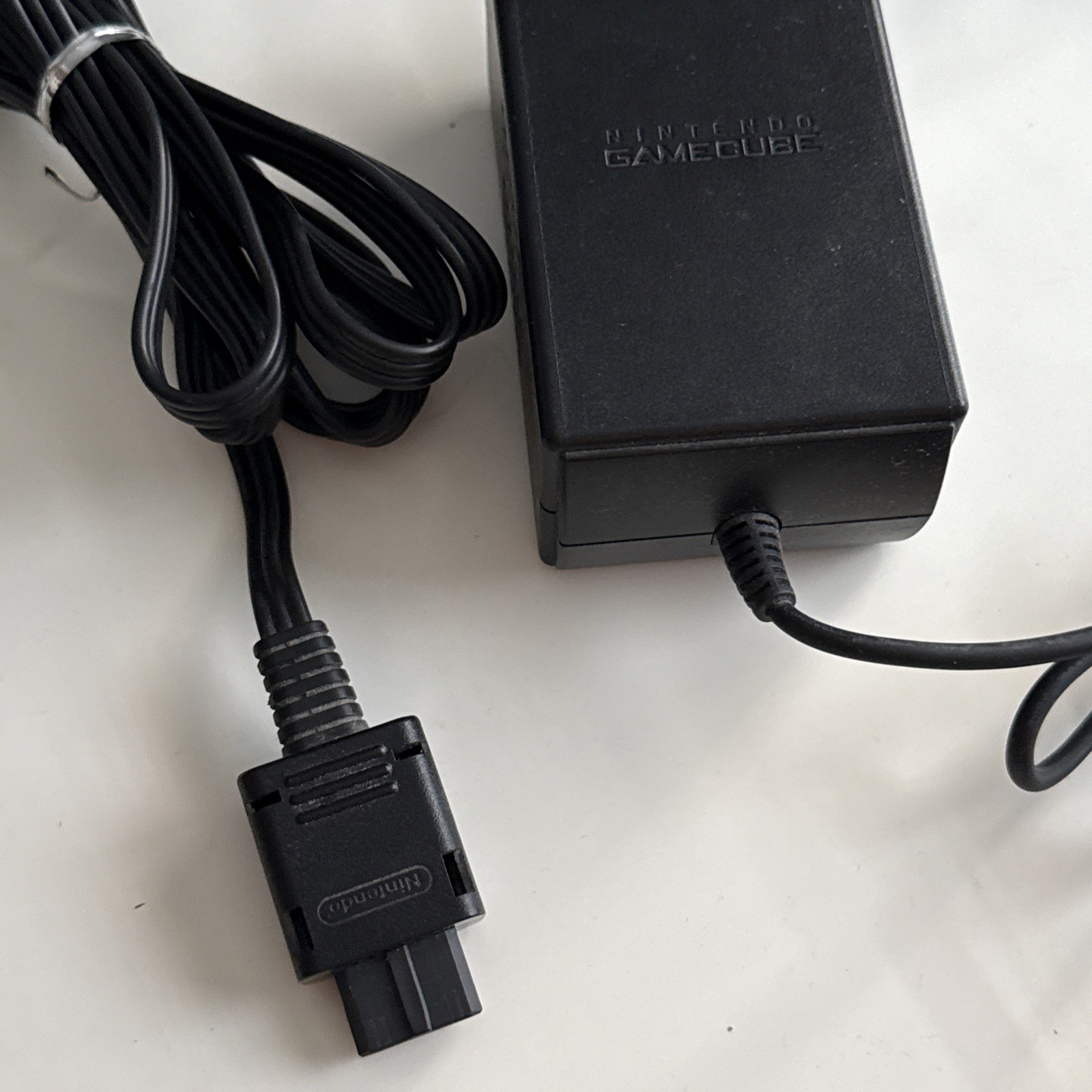 Nintendo GameCube Console Black DOL-101 w/ OEM Cords – Tested & Works