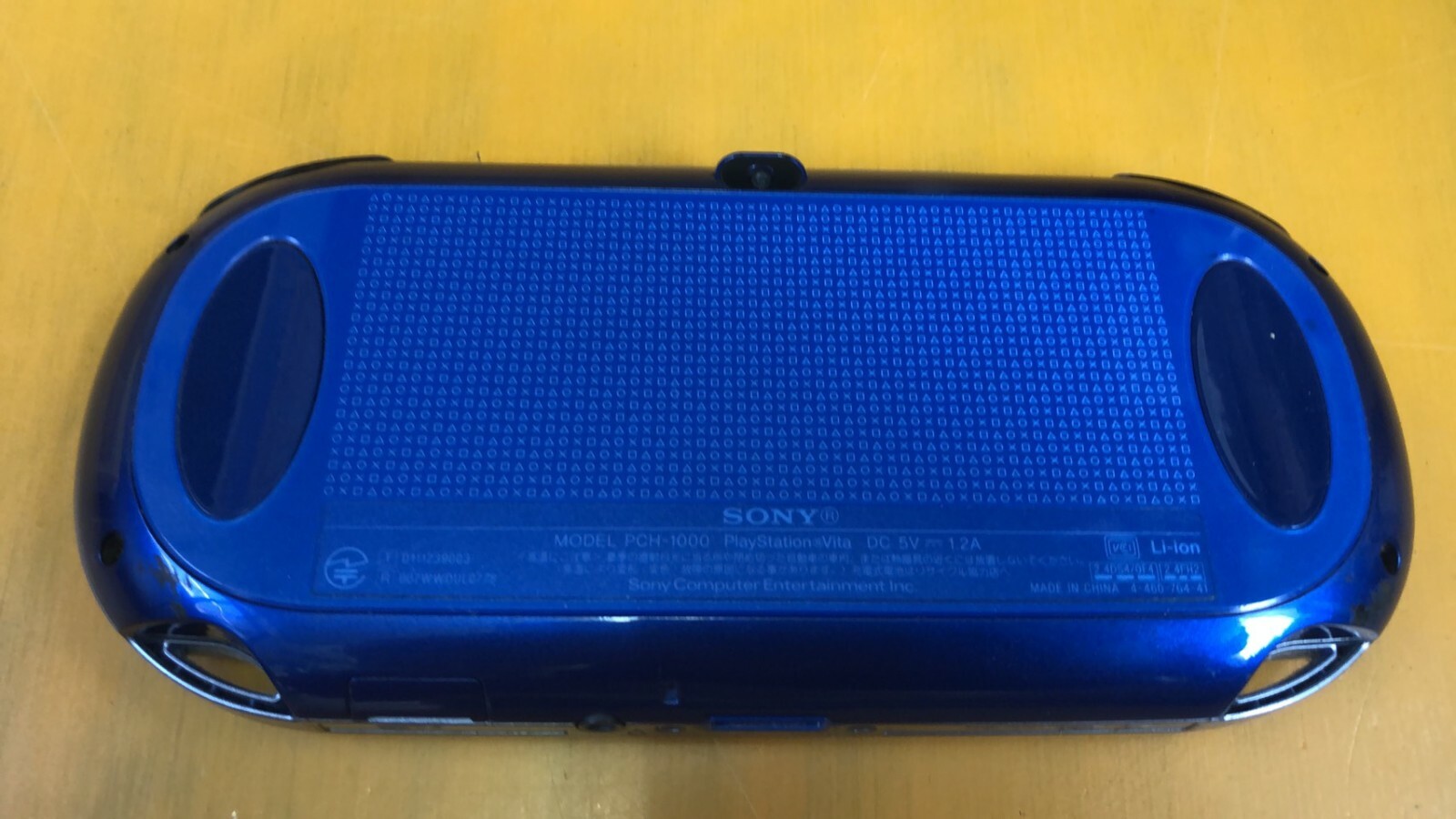 PlayStation PS Vita Wi-Fi model PCH-1000 ZA04 Sapphire Blue Console only