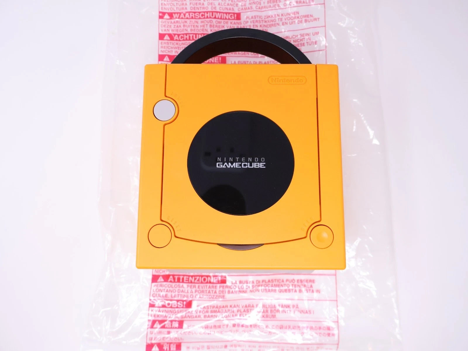 Nintendo GameCube Console Enjoy Plus Pack Spice Orange Gameboy Player Region Mod