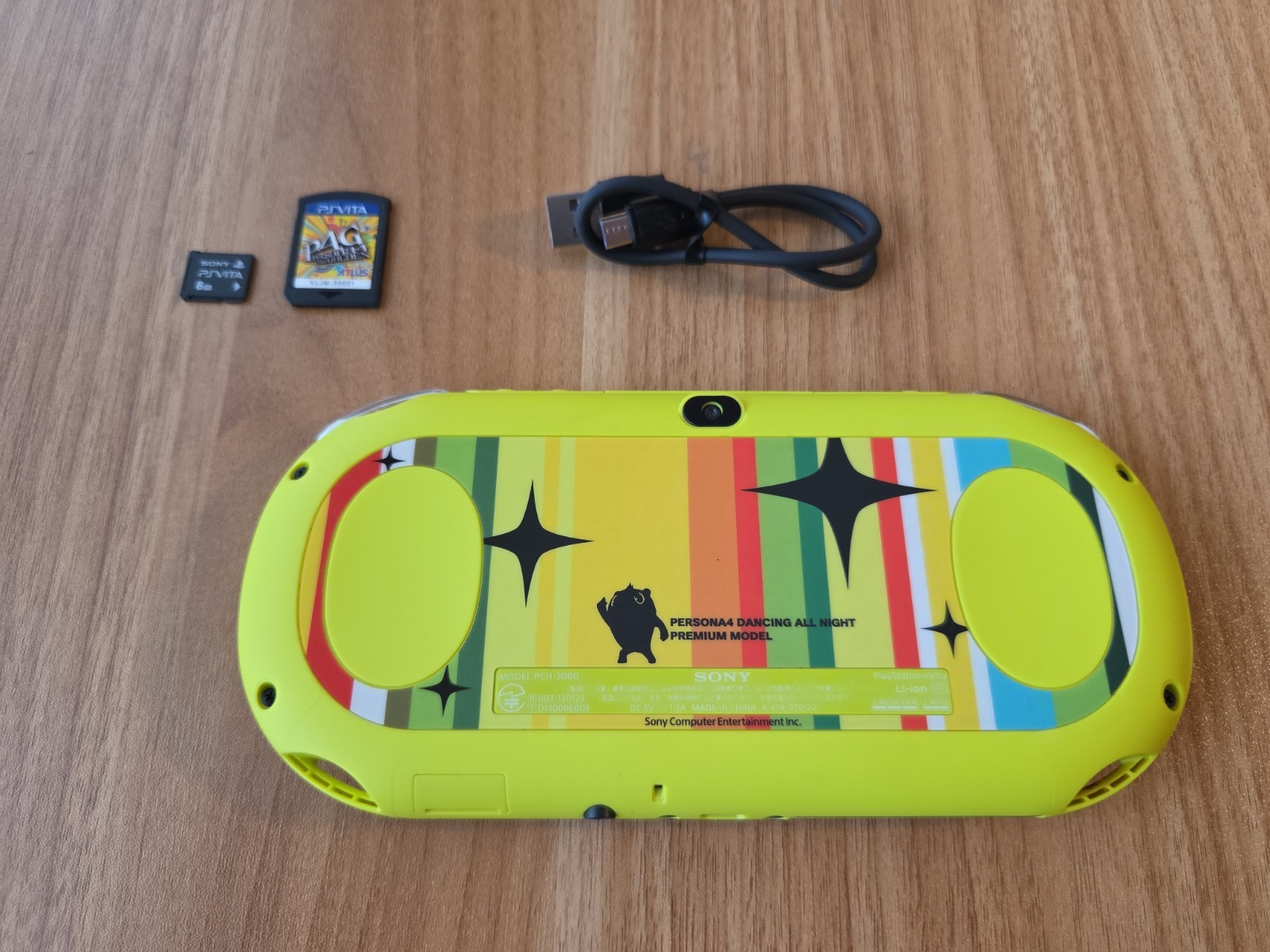 PS Vita PCH-2000 Persona 4 Dancing All Night Premium RARE TESTED US SELLER