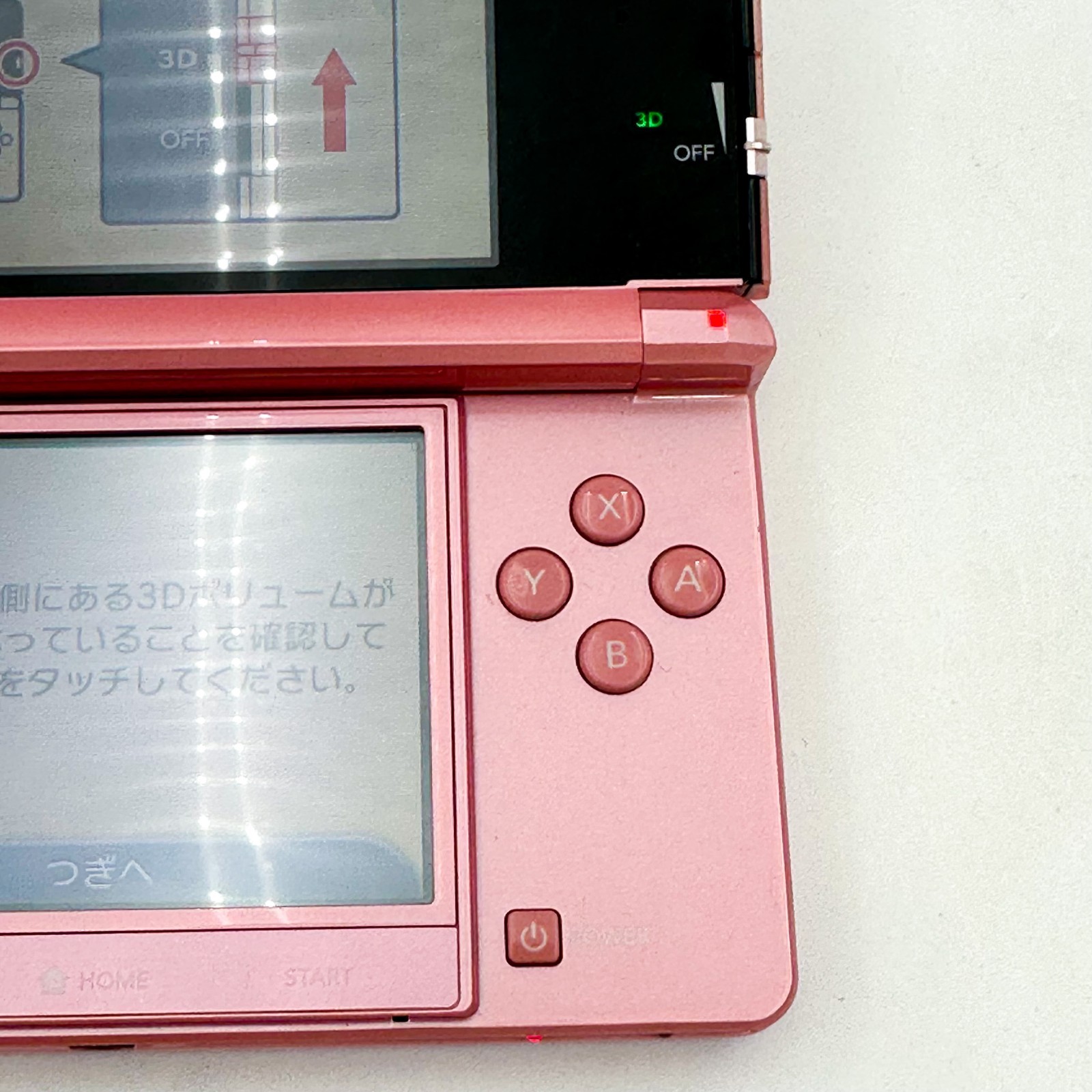 Nintendo 3DS Misty Pink Console Handheld System Japanese ver Good Condition