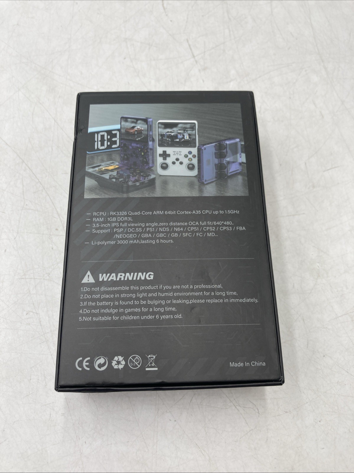 R36S retro handheld video game console 64gb –