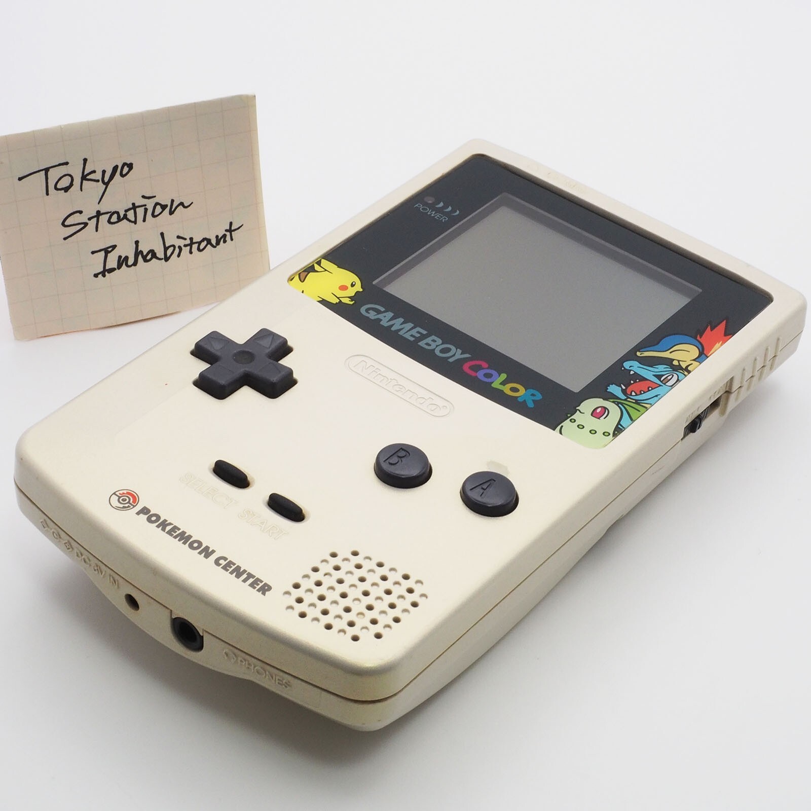 Nintendo Game Boy Color Pokemon Center Limited Console CGB-001 TESTED #0169