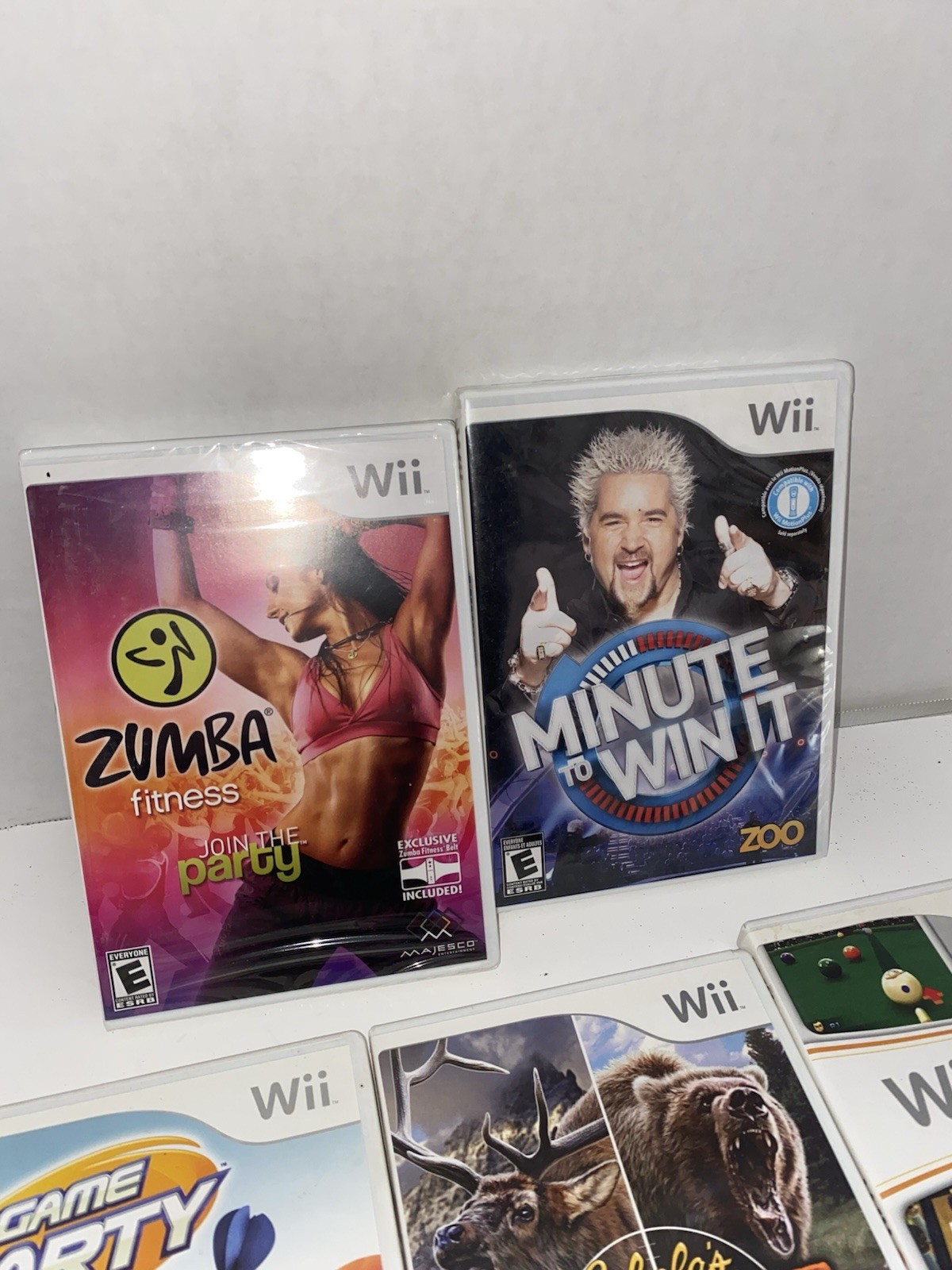 Nintendo Wii Console System Bundle W/ Games And A lot Of Other Accessories. 