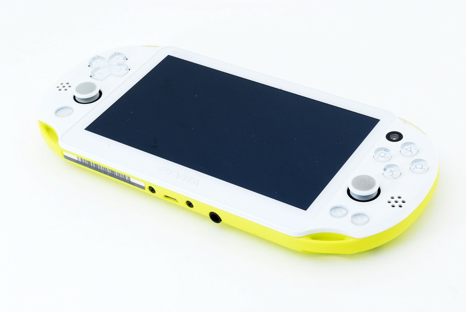 Sony PS Vita Lime Green White slim Playstation PCH-2000 w/ Charger