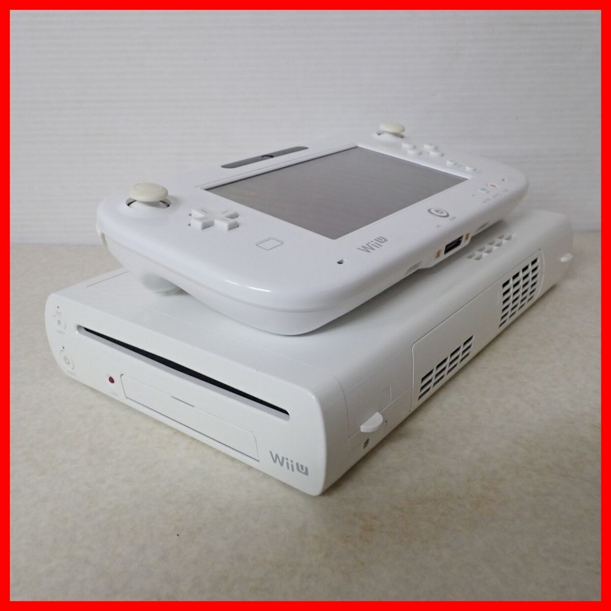 Nintendo Wii U Premium Set White Working 32GB