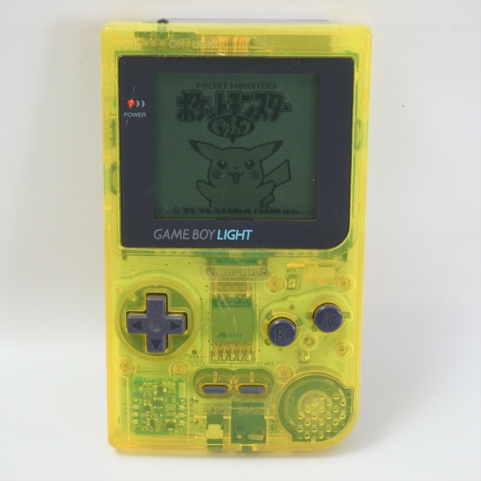 GameBoy LIGHT Console System CLEAR YELLOW MGB-101 Nintendo L10665712 gb