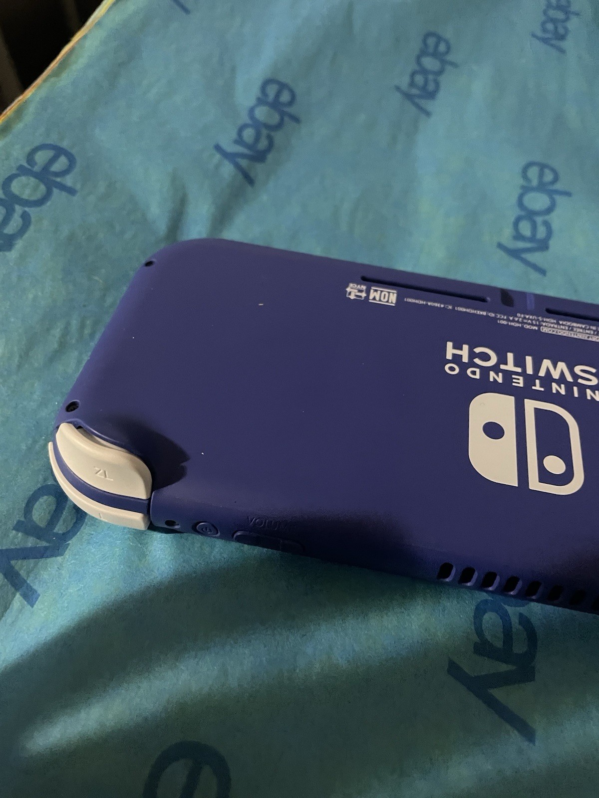 Nintendo Switch Lite Handheld Console – 32GB – Blue With Case