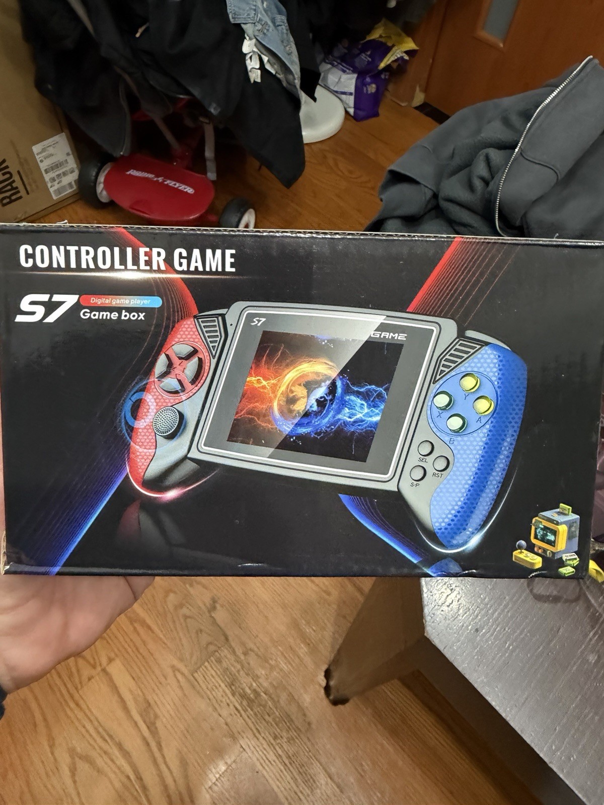S7 Game Box Handheld System, HDMI TV Output, Rechargeable Battery