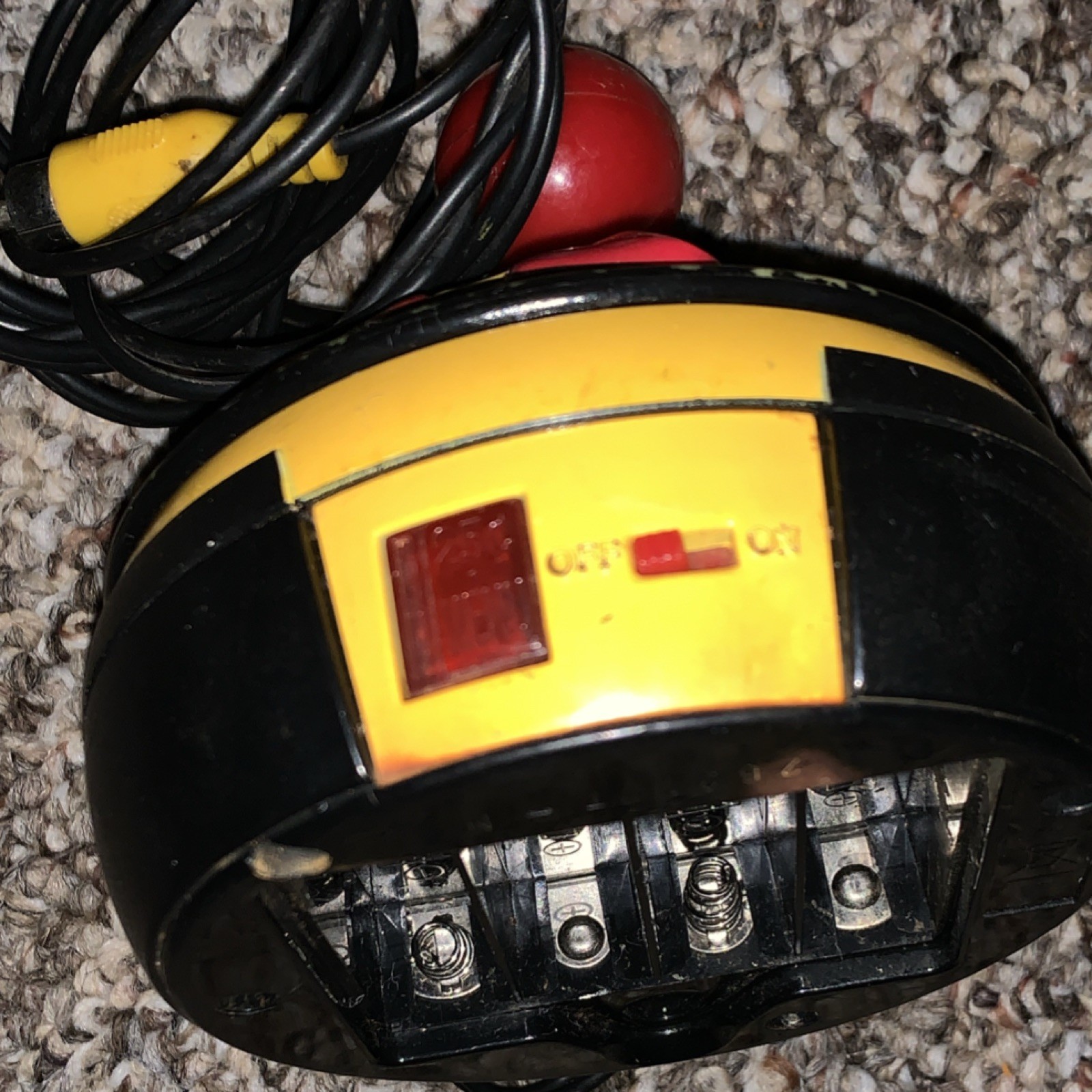 Namco Pac-Man Plug & Play Yellow Joystick Home Console Composite RCA TV Games