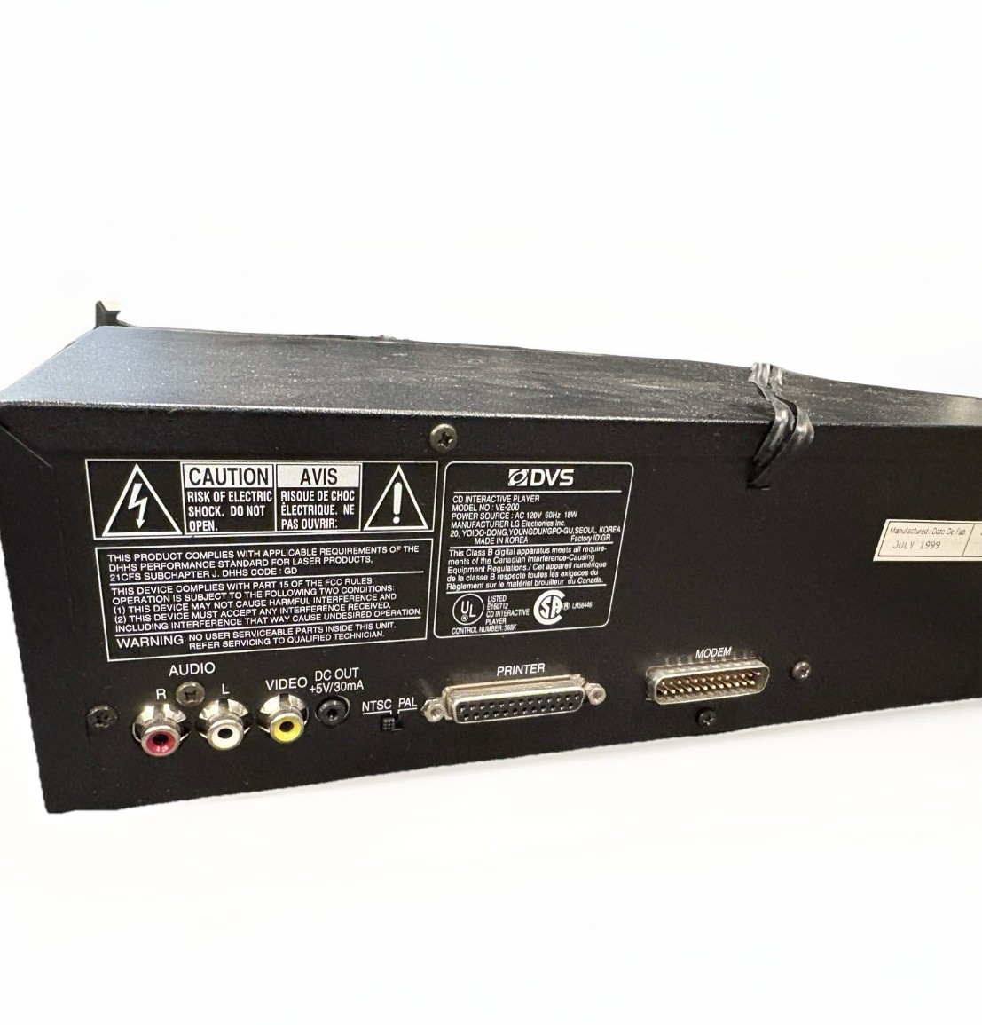 DVS VE-200 INTERECTIVE PLAYER