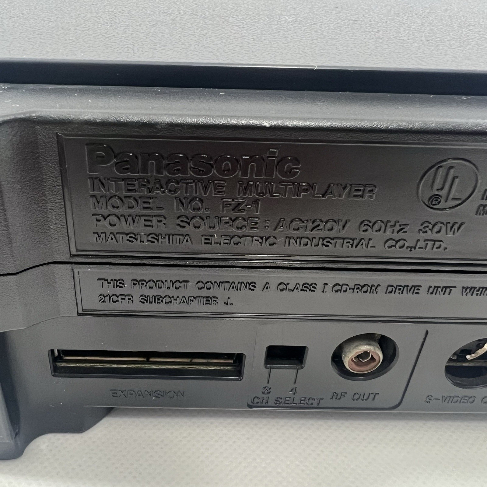 Panasonic 3DO FZ-1 Game Console – FULLY TESTED – WORKS! – No Controller