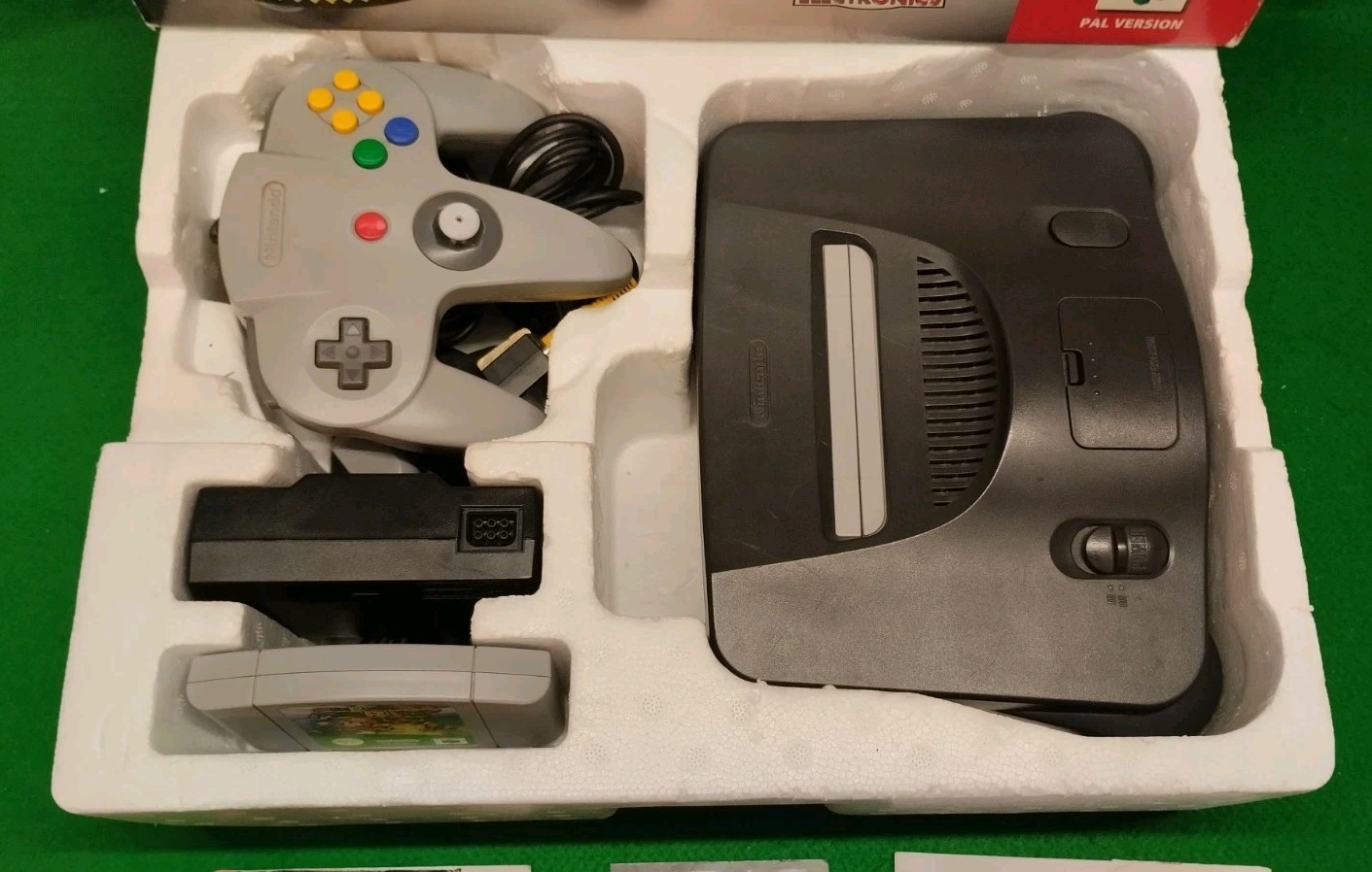 Nintendo 64 Console + Super Mario 64 Included # NUS-001 (eur) PAL 1997 Japan GiG