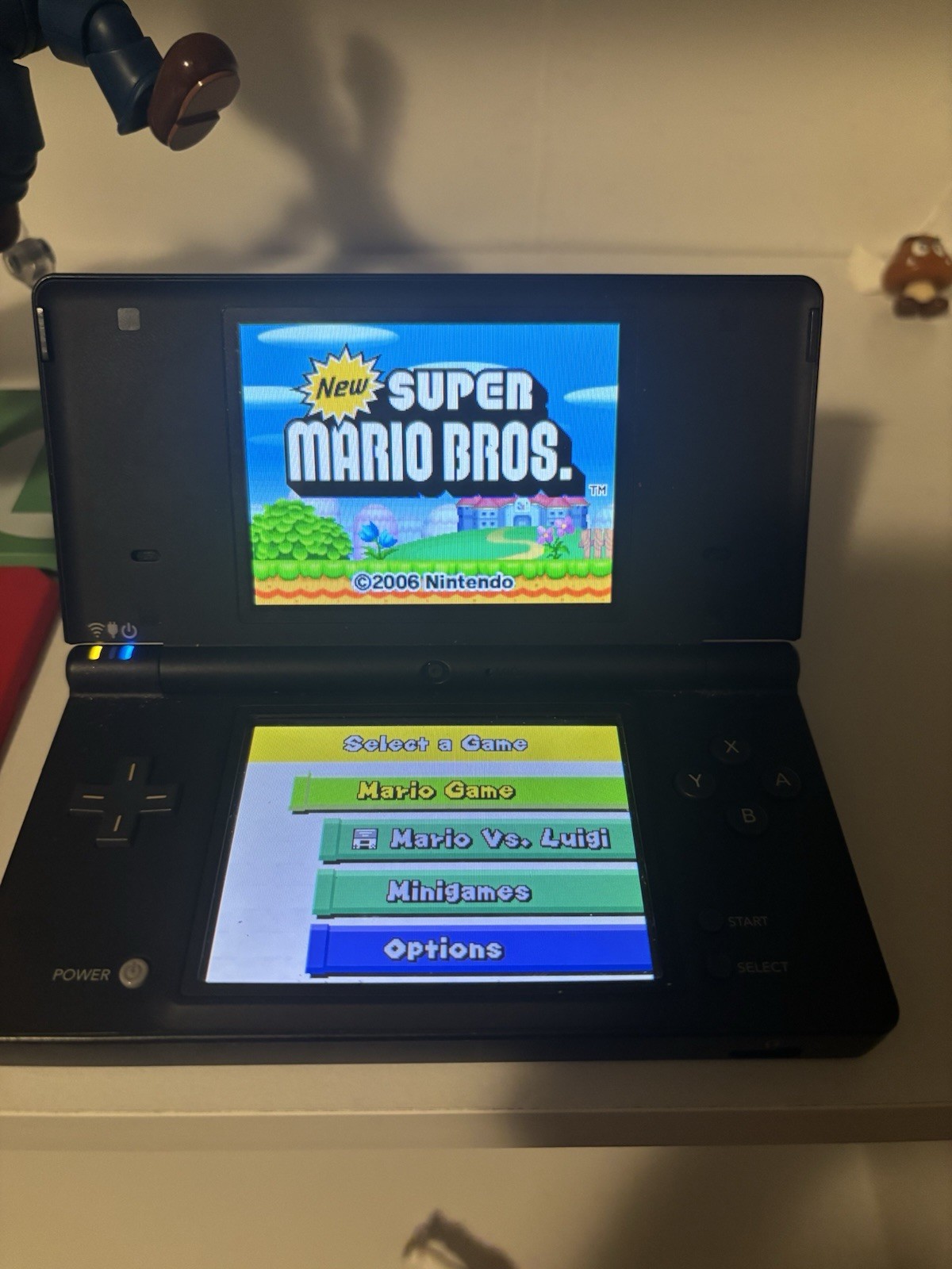 Nintendo DSI Black Handheld Game Console Tested Works No Game Stylus Or Charger