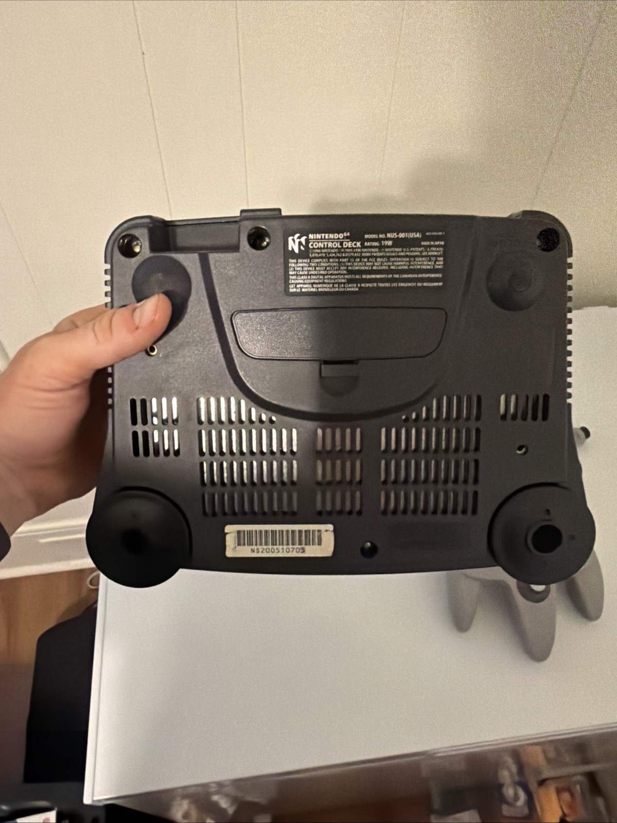 Nintendo 64 Home Console – Complete With Hookups
