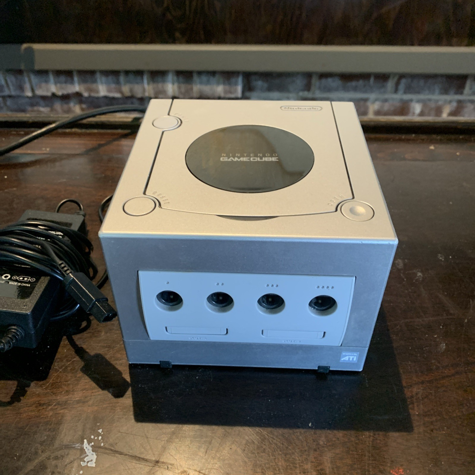 Nintendo GameCube DOL-001 silver Console Only ~ Doesn’t Read Discs ~