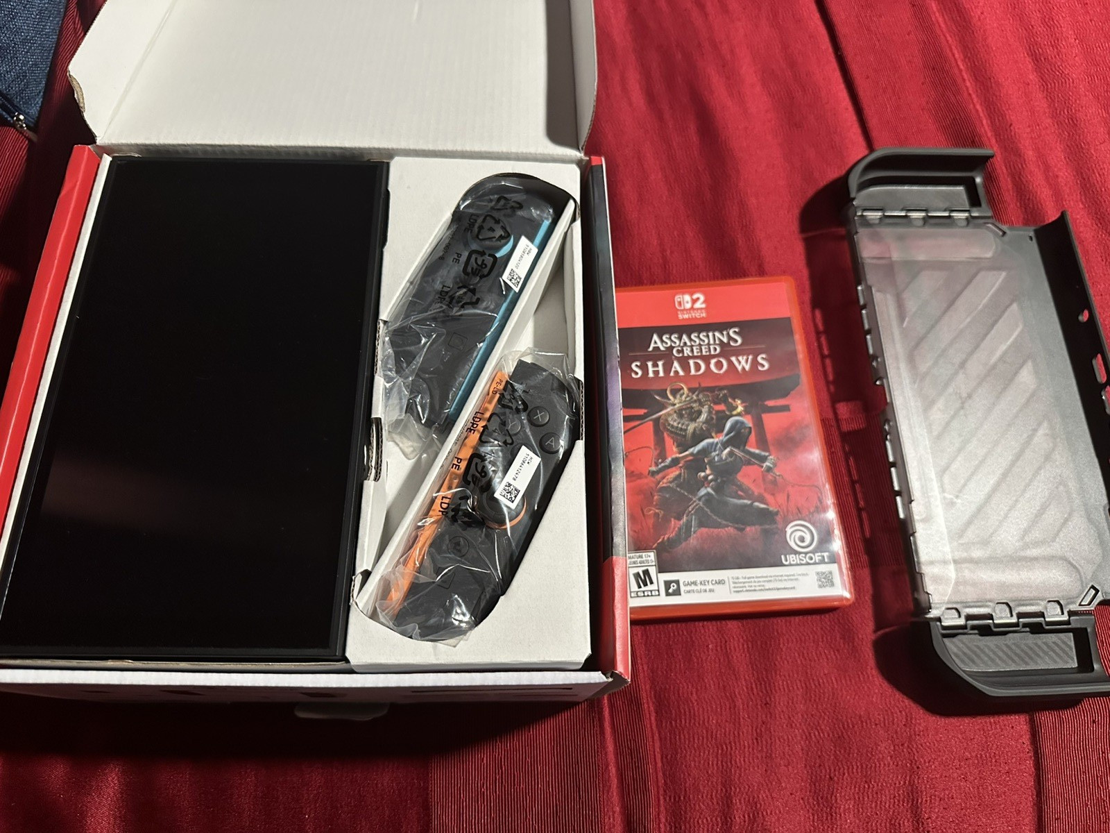 Like N ew Nintendo Switch 2 Console Game Bundle Assassin’sCreed & ProtectiveCase