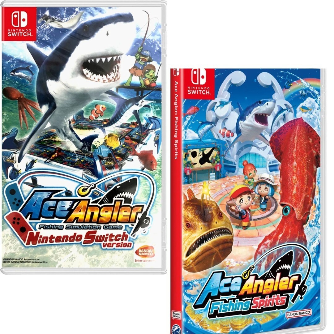 Ace Angler Nintendo + Fishing Spirits Switch Brand New Bundle Special (Sim)