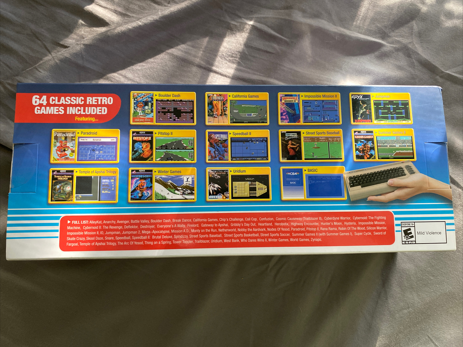 Retro Games The C64 Mini Console Videogames Deep Silver – RGL001 NEW