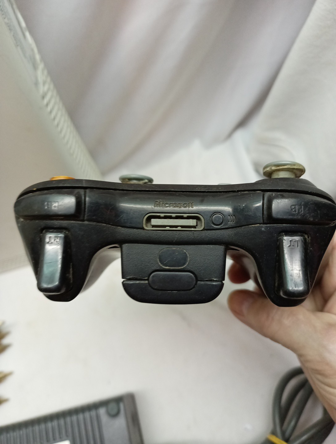 X Box 360 Console With Cables And One Controller Tray Works Did Not Hook Up…
