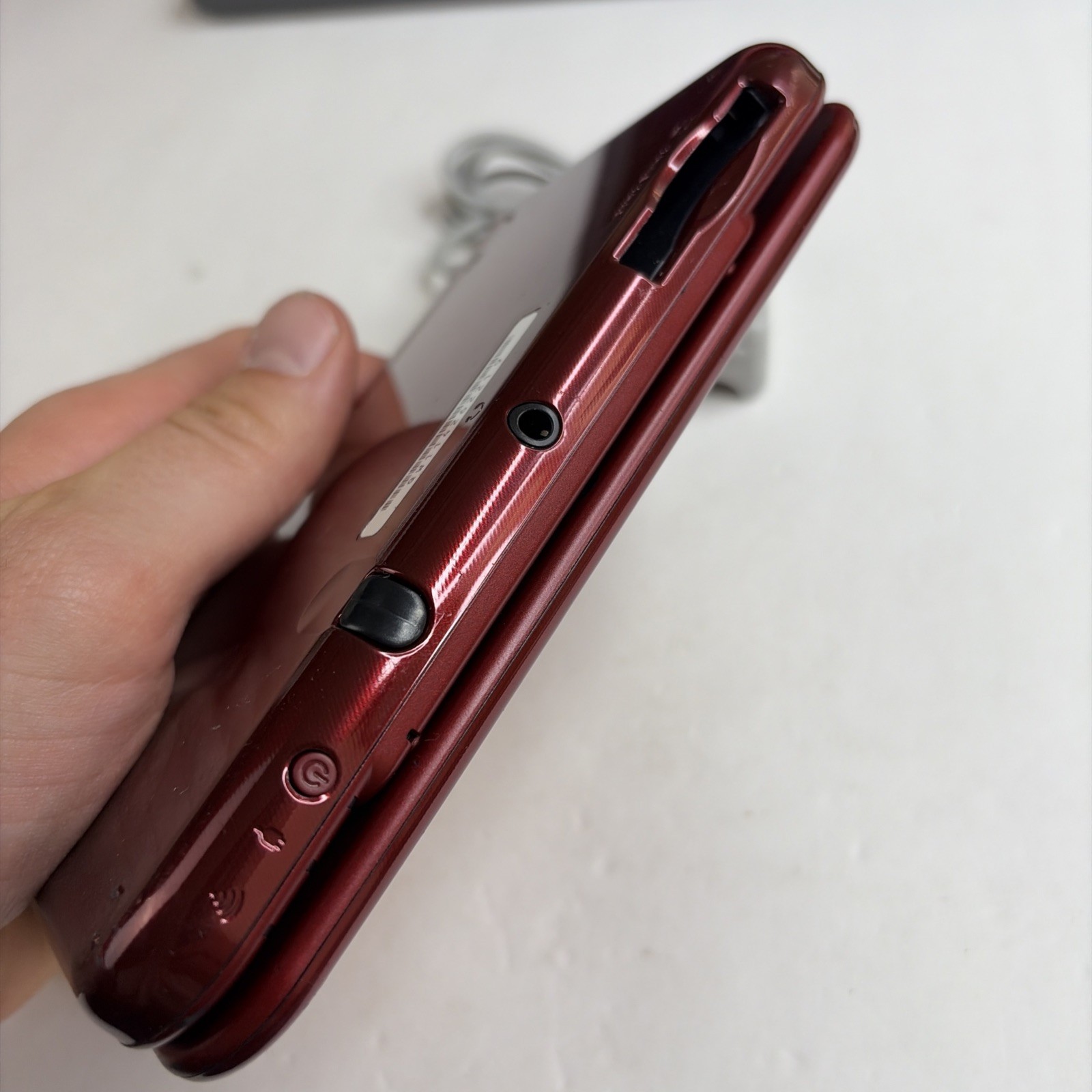 New Nintendo 3DS XL Red Console US Model – Tested! Top IPS W Charger Stylus