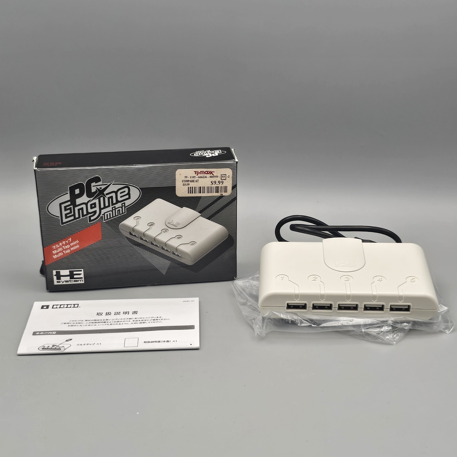 HORI Multi Tap Mini for PC engine Turbografx Core Grafx Mini HTG-004