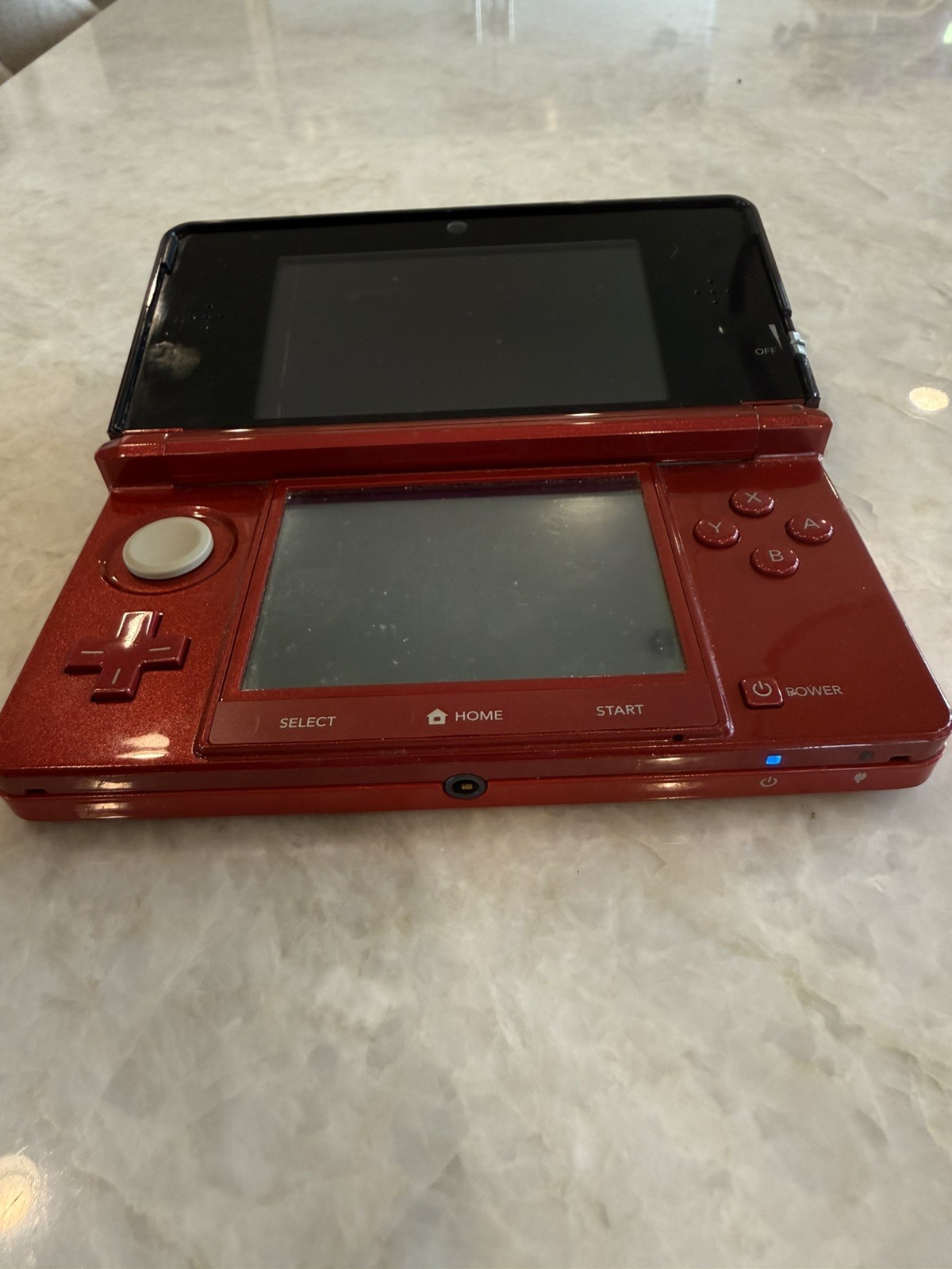 Nintendo 3DS Flame Red CTR-001 NTSC – Tested