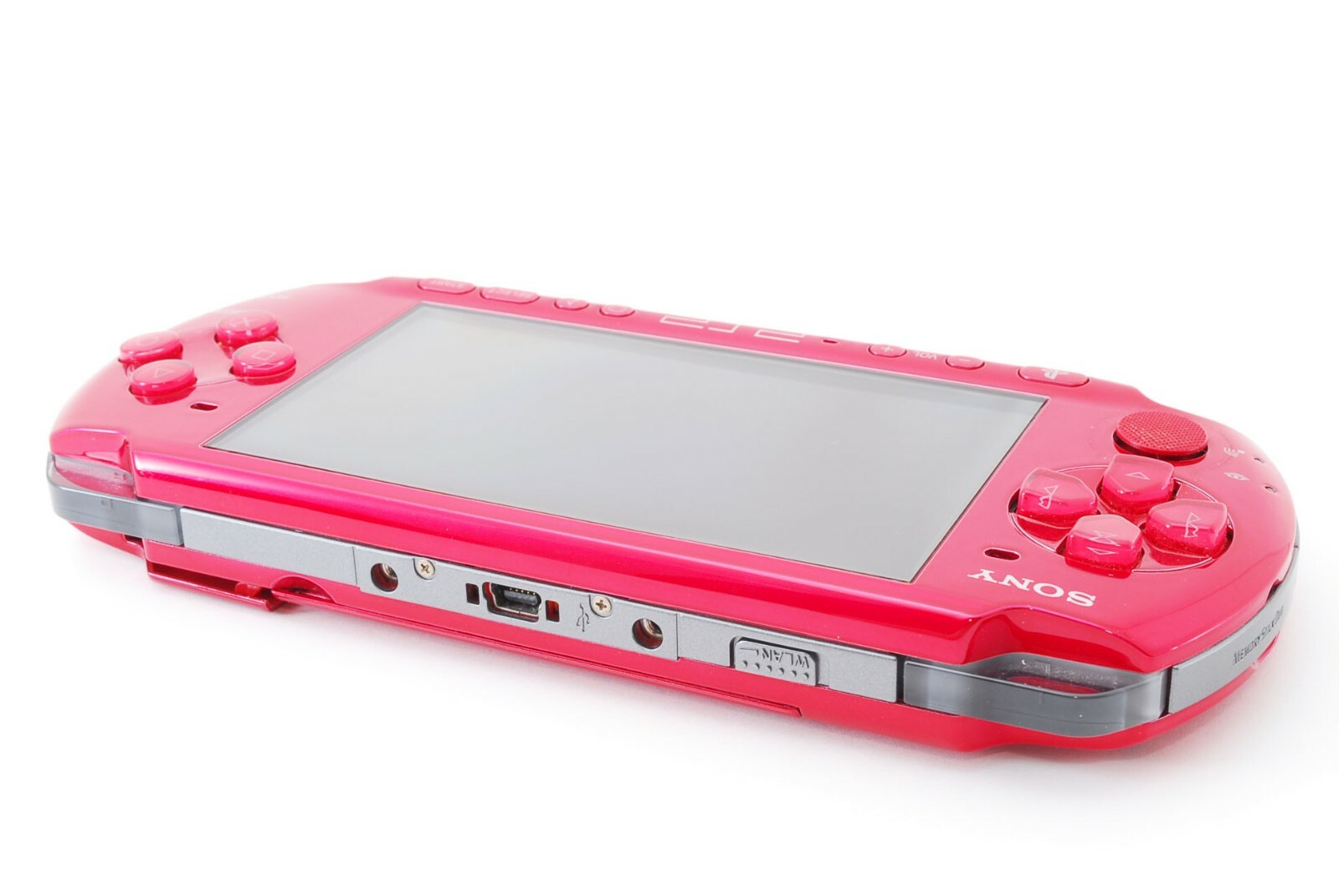 Sony PSP 3000 Radiant Red Console Handheld system w/ Box and Charger [Excellent]