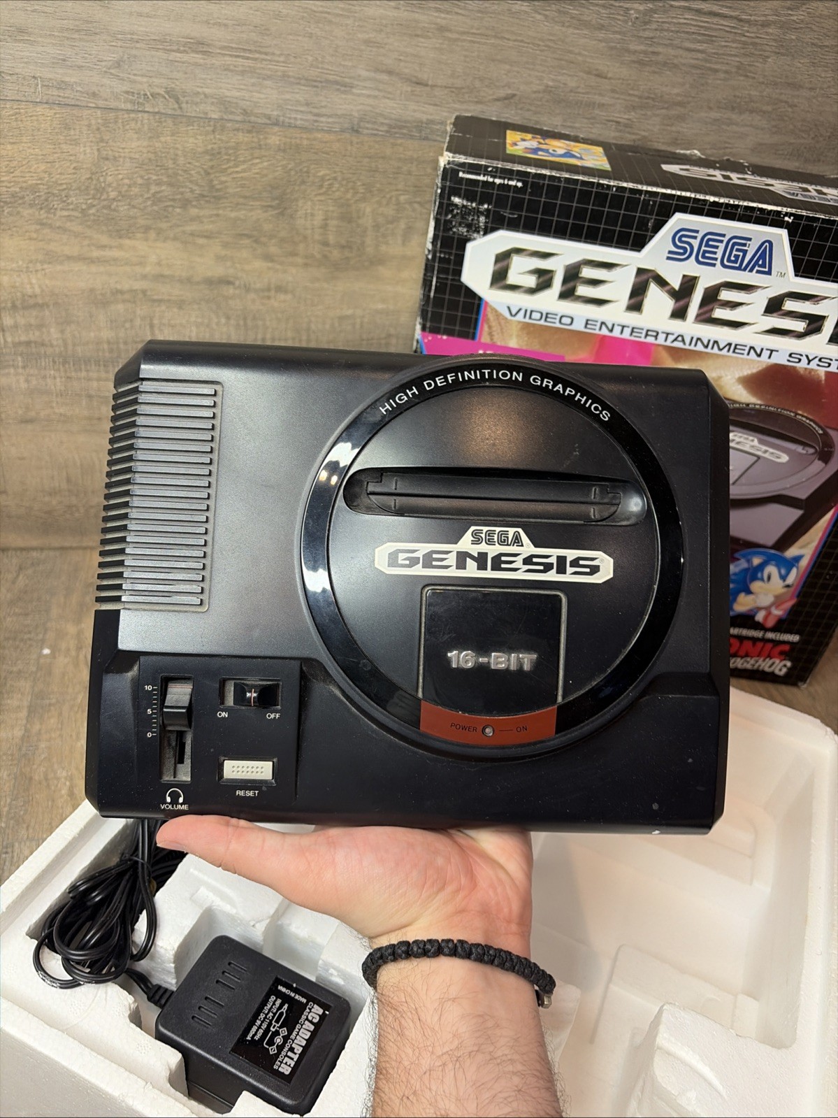 Sega Genesis 1 Console System Bundle (1601) + Original Box, 1 Controller & More