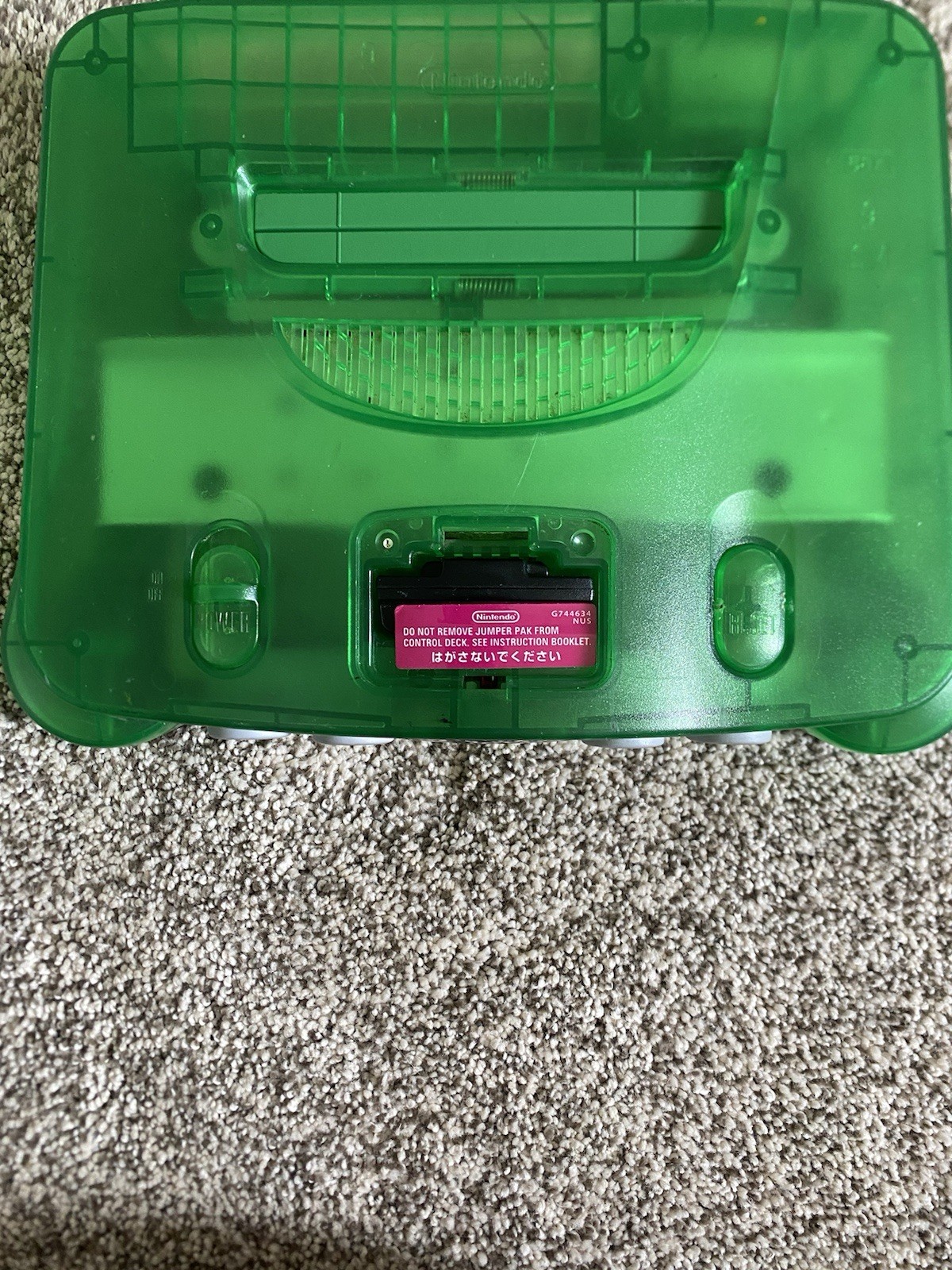 Funtastic Nintendo 64 Console Only Jungle Green