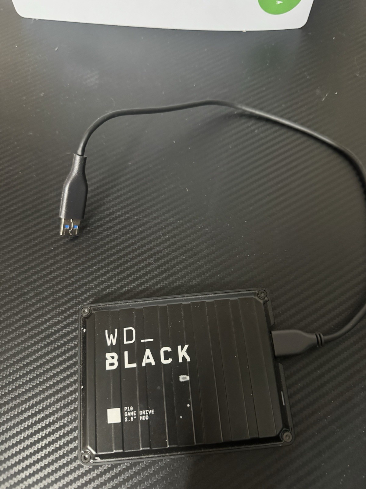PS5 Console with Controller & WD Black External Hard Drive 2 Terabyte
