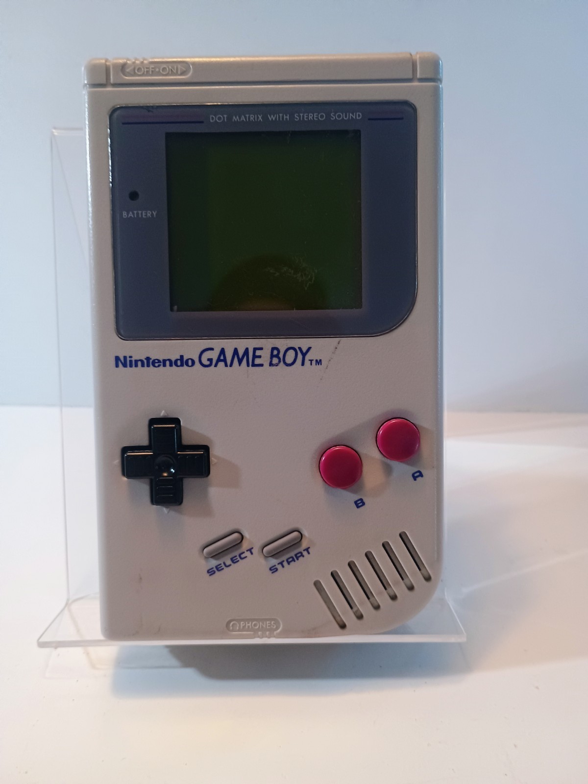 Nintendo Game Boy Console Works SCREEN ISSUE **SEE PHOTOS**