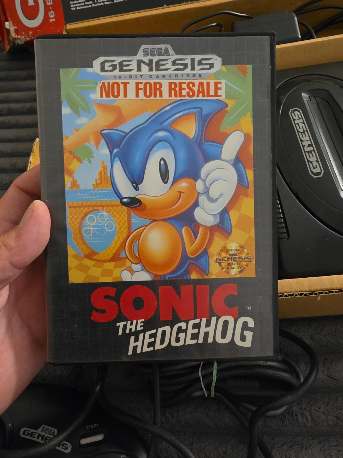 Sega Genesis Model 2 System In Original Box In Great Working Condition