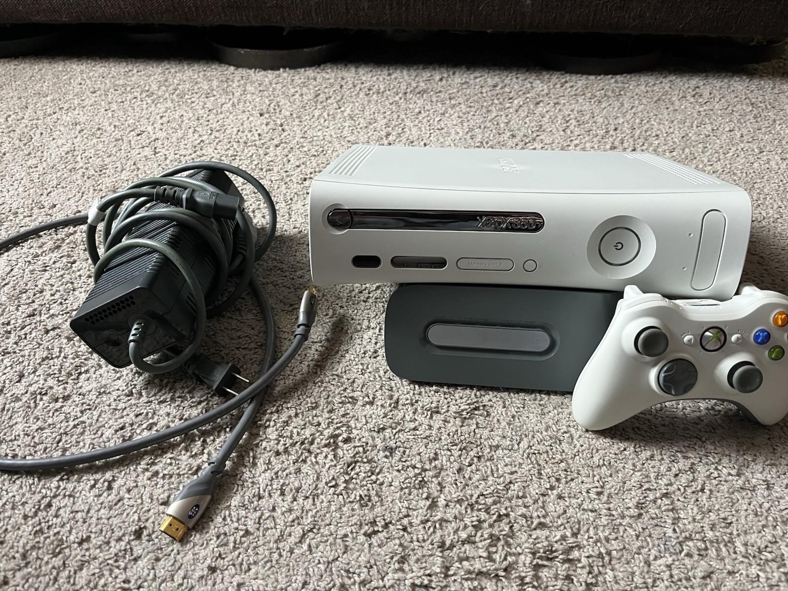 Xbox 360 Arcade Bundle with Accessories. 60GB External Hard Drive.