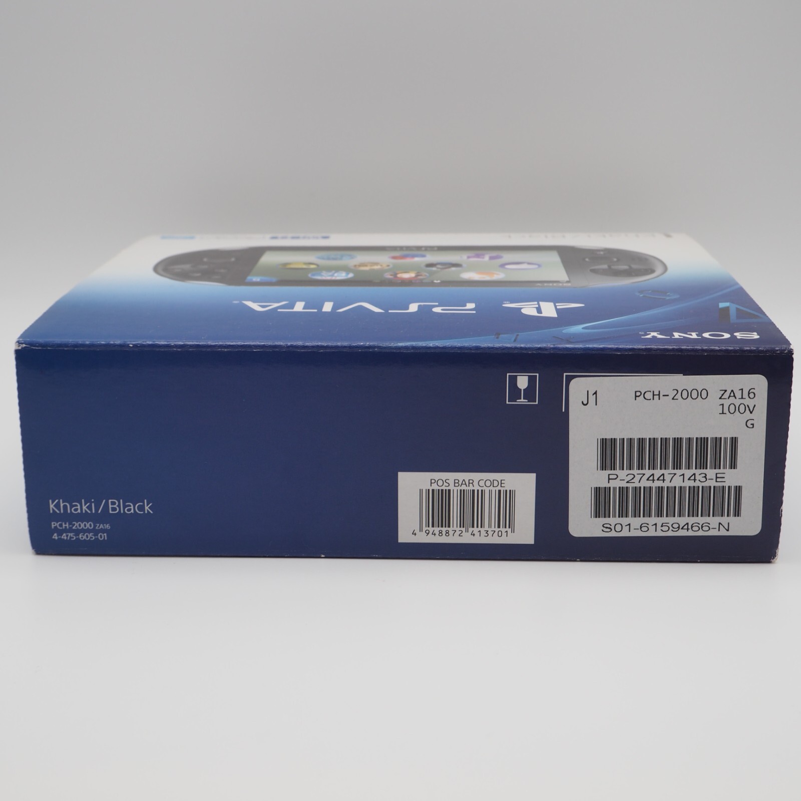 PS Vita Khaki Black PCH 2000 Slim Console Charger PSV Used