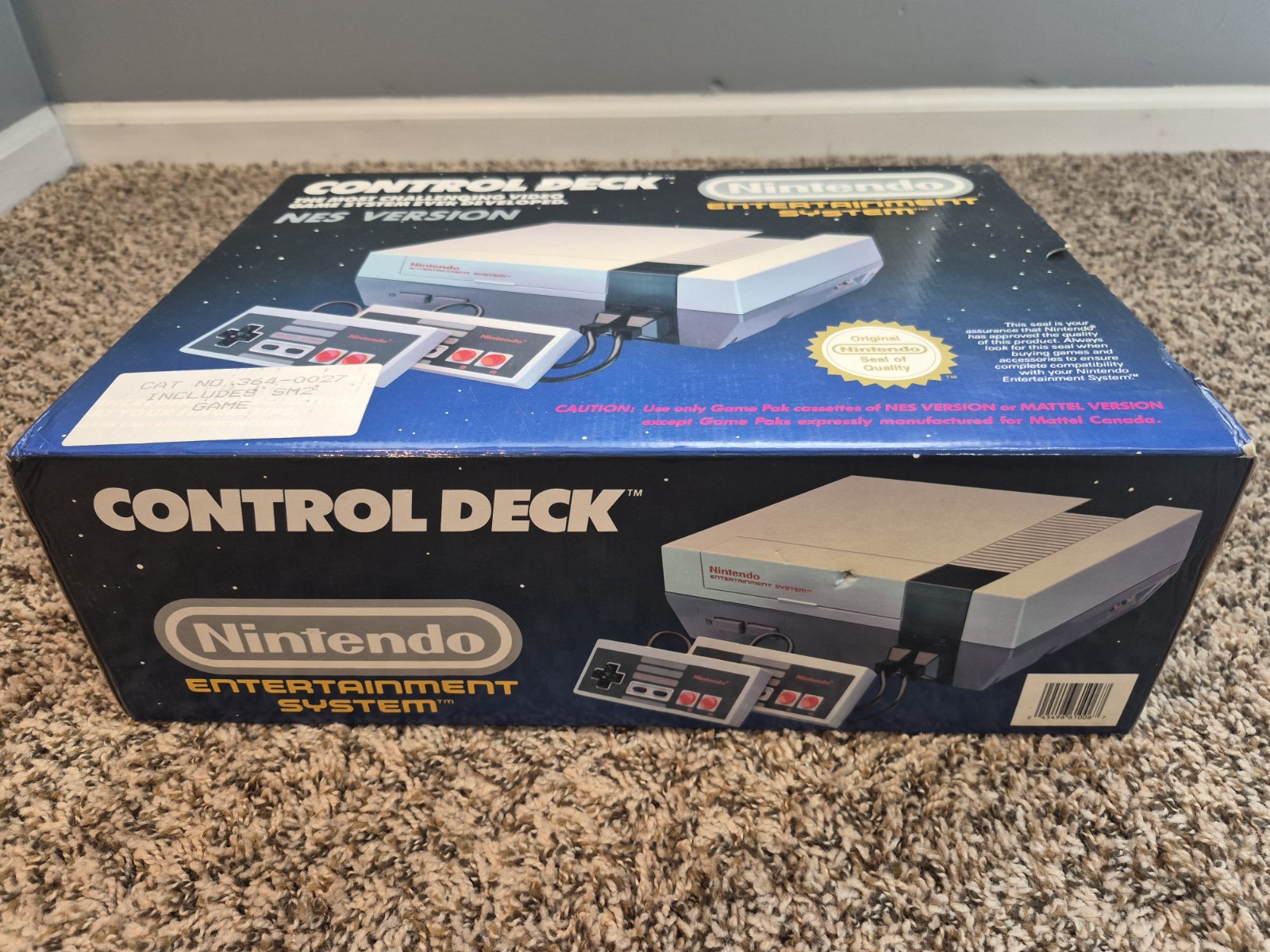 Nintendo NES Version Variant European PAL Console Control Deck MINT UNUSED!