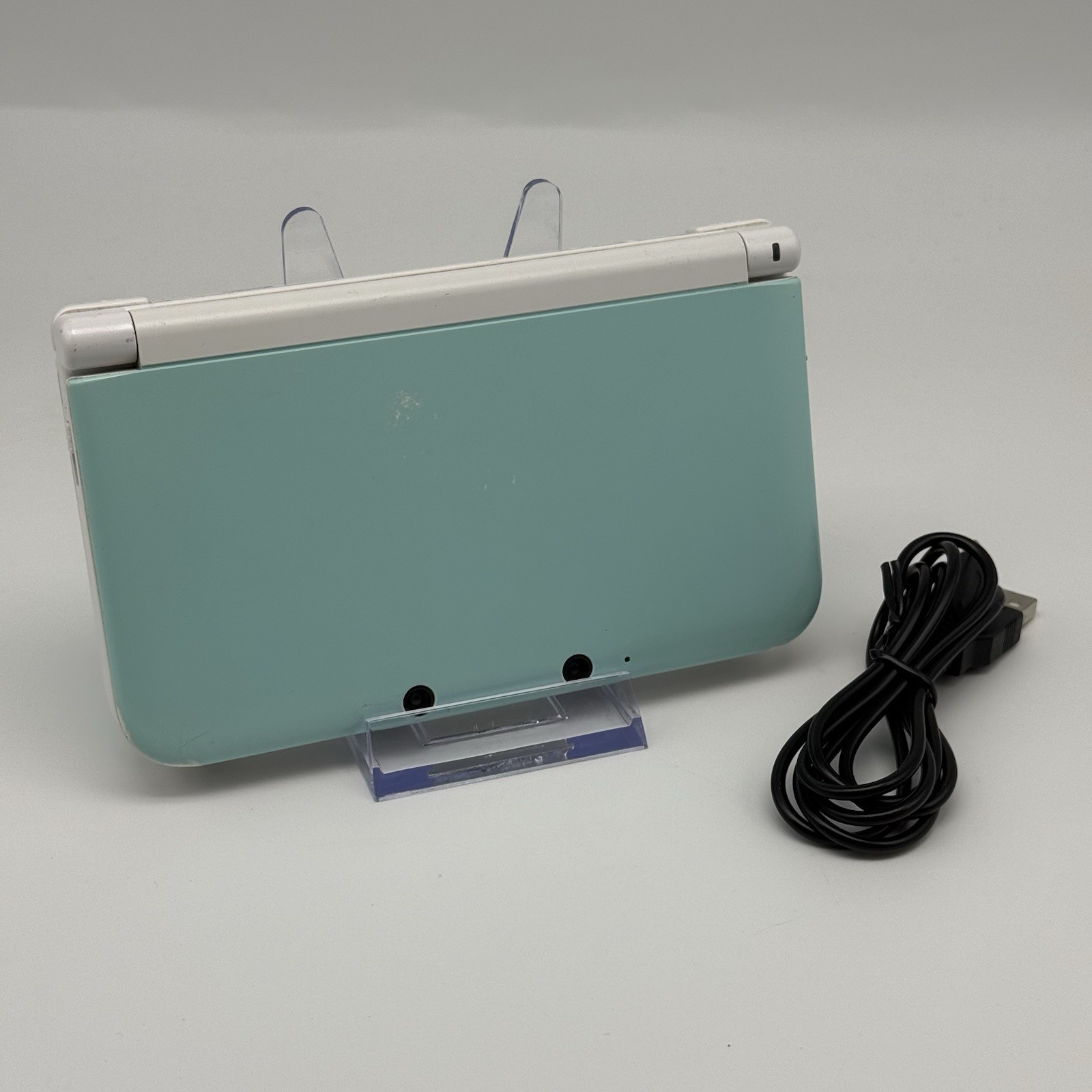 Nintendo 3DS XL LL Mint White Console JP Region – *For Parts Repair* Camera & LR